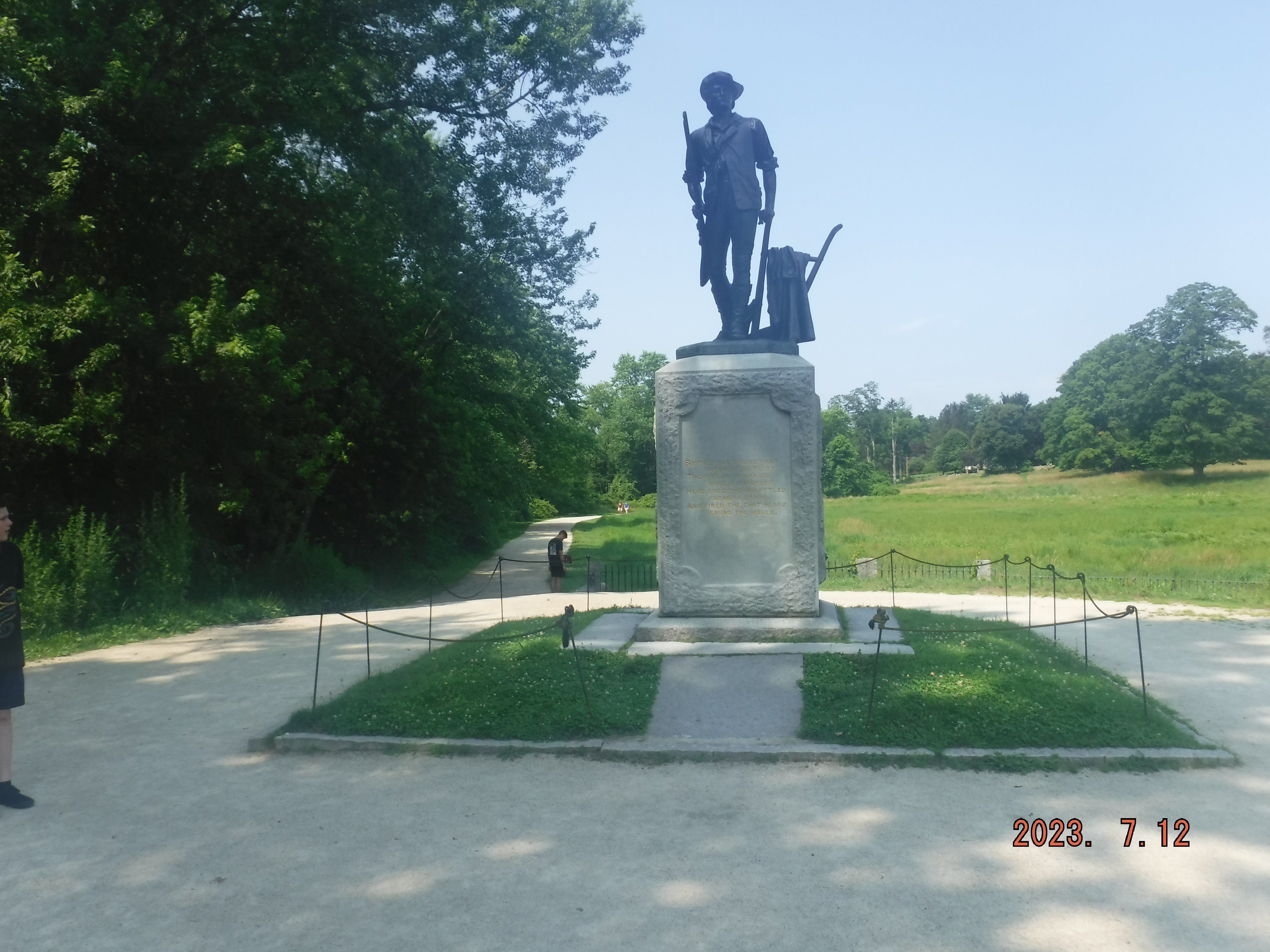 アメリカ横断37日目オールド・ノース・ブリッジ 独立戦争始まりの地