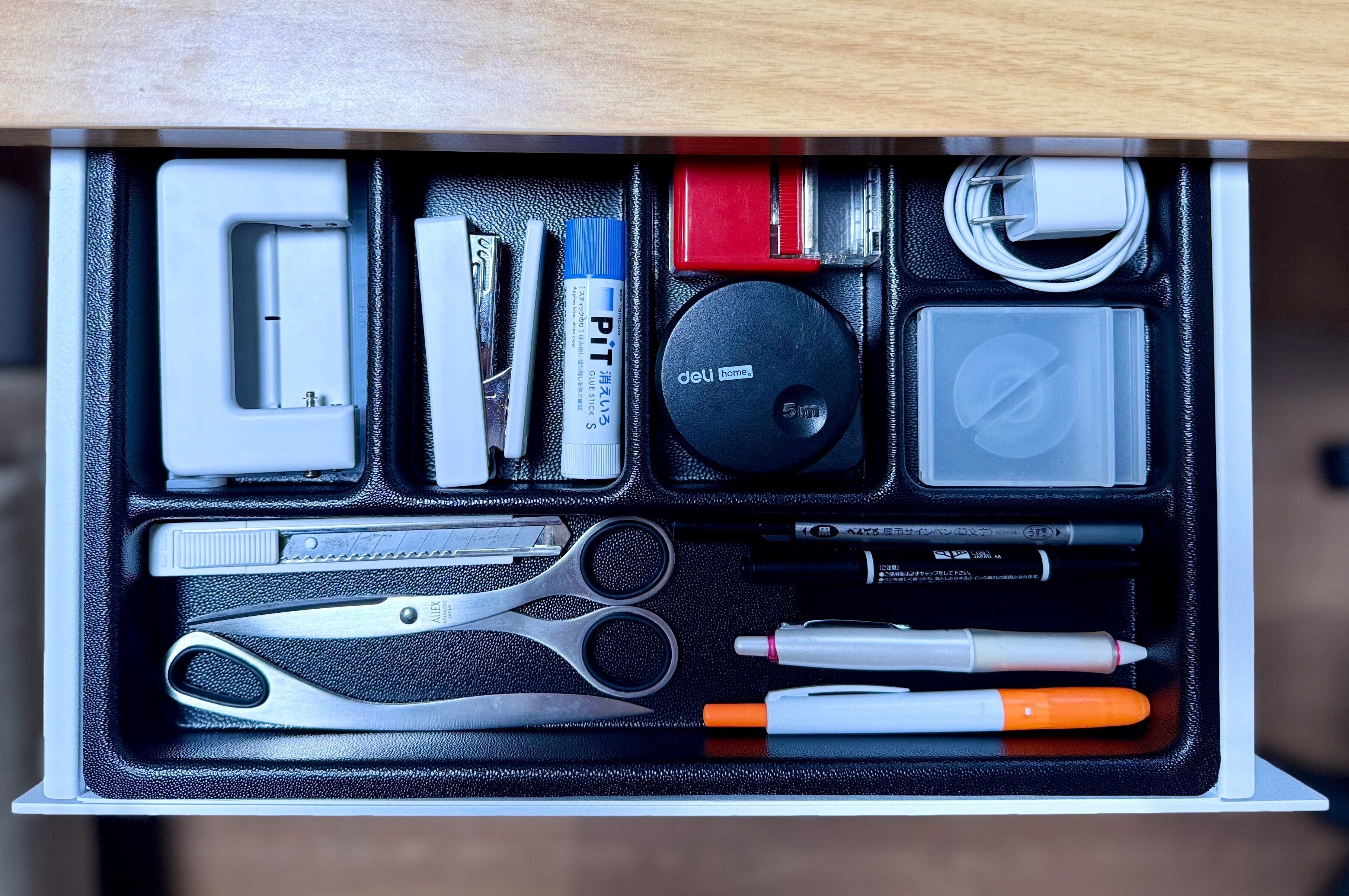 無印良品 ケース　8個セット 無印良品】パンチとホチキスを買ってみたお話｜Jun Nakazawa