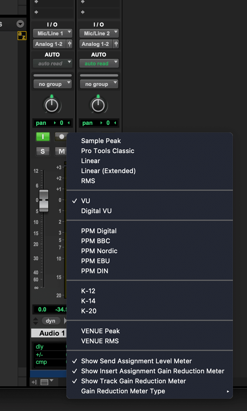 リファレンスレベルと-18dBFSとAG03｜エウスケ