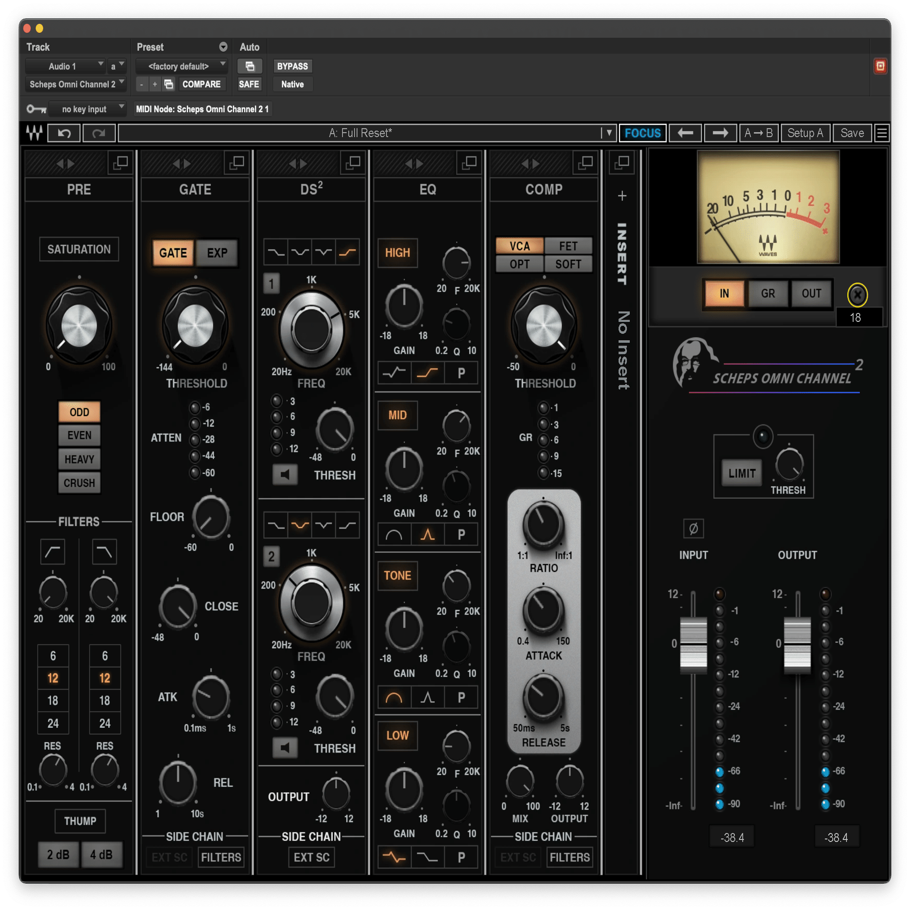リファレンスレベルと-18dBFSとAG03｜エウスケ
