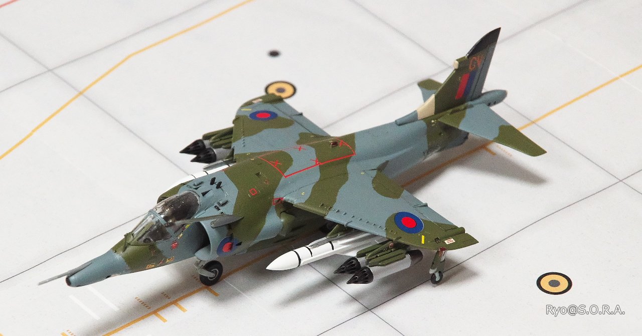 プラモデル製作記 ハセガワ 1/72 ハリアー GR Mk.3 |Ryo@S.O.R.A. プラモデル製作記 ハセガワ 1/72 ハリアー GR Mk.3 |Ryo@S.O.R.A.