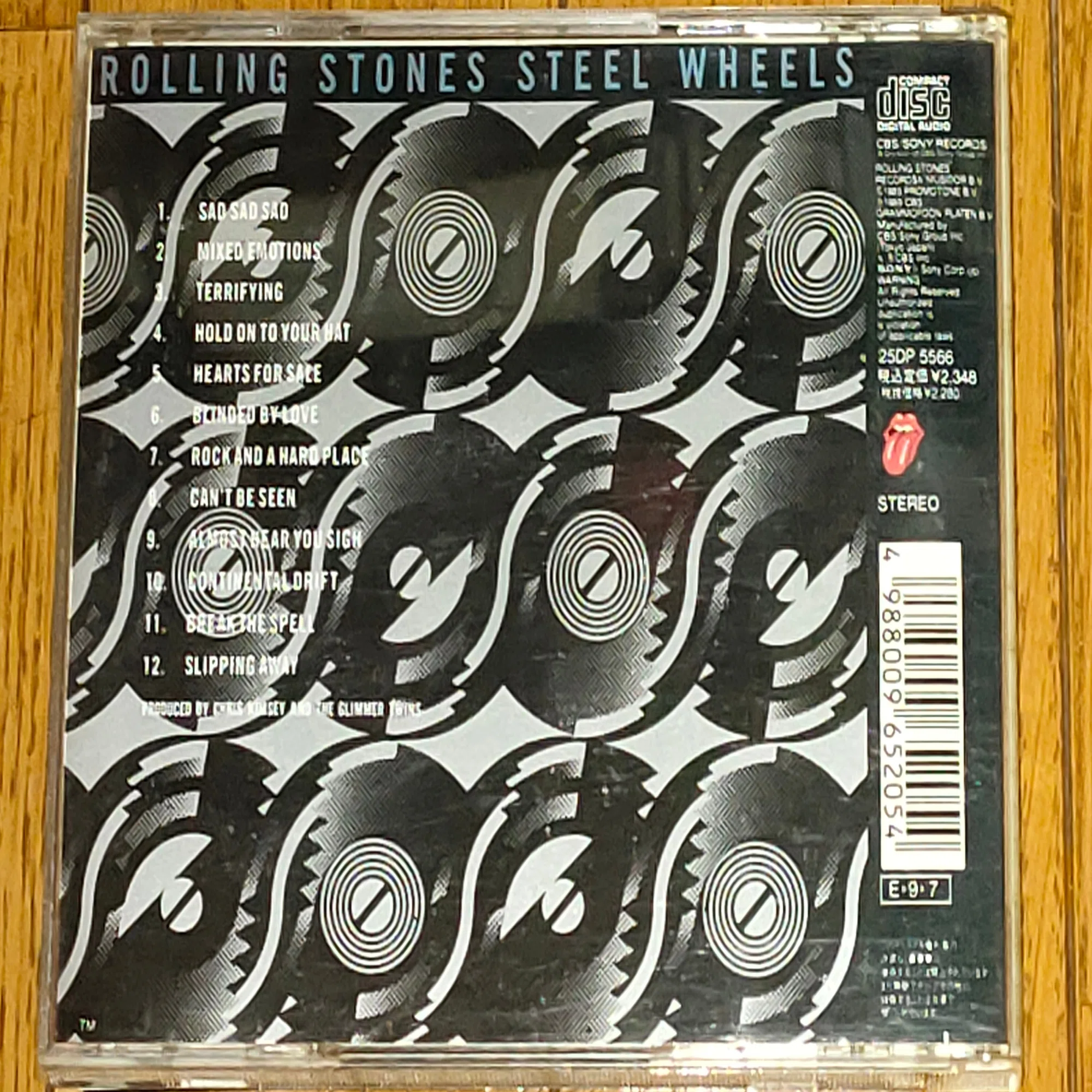 Steel Wheels】(1989) Rolling Stones アーバンな装いで再始動した平成 