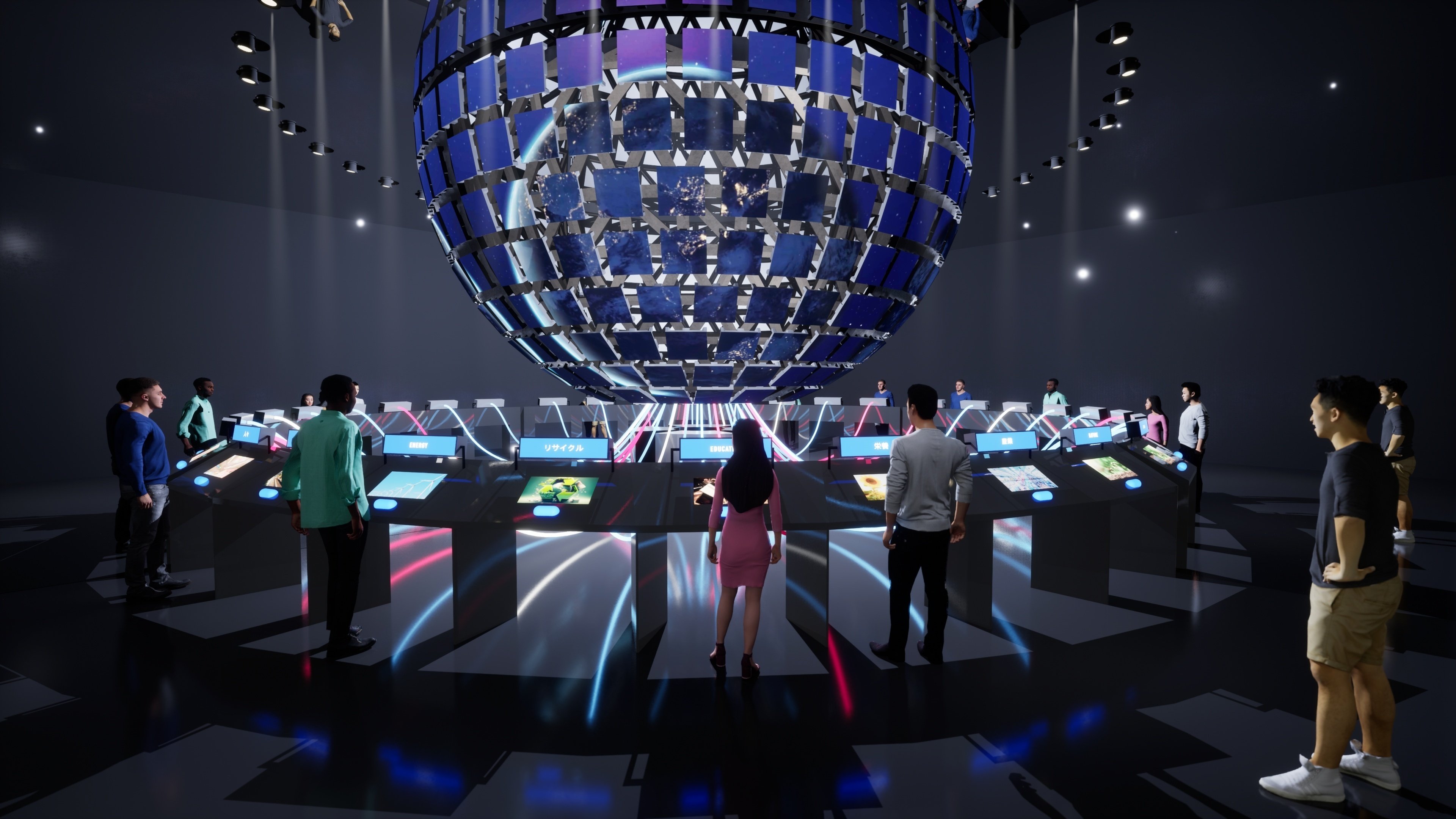 脈打つ「DOKI DOKI」呼び起こす～ルクセンブルク パビリオン