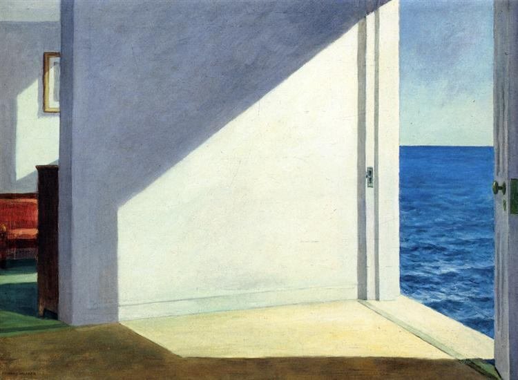 画家エドワード・ホッパーの絵画を再現した部屋 / Edward Hopper