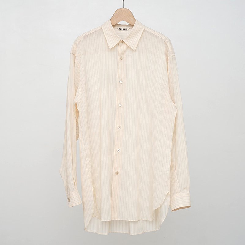 2024 S/S】【AURALEE オーラリー】HARD TWIST FINX ORGANDY 2024 S/S】【AURALEE オーラリー】HARD TWIST FINX ORGANDY