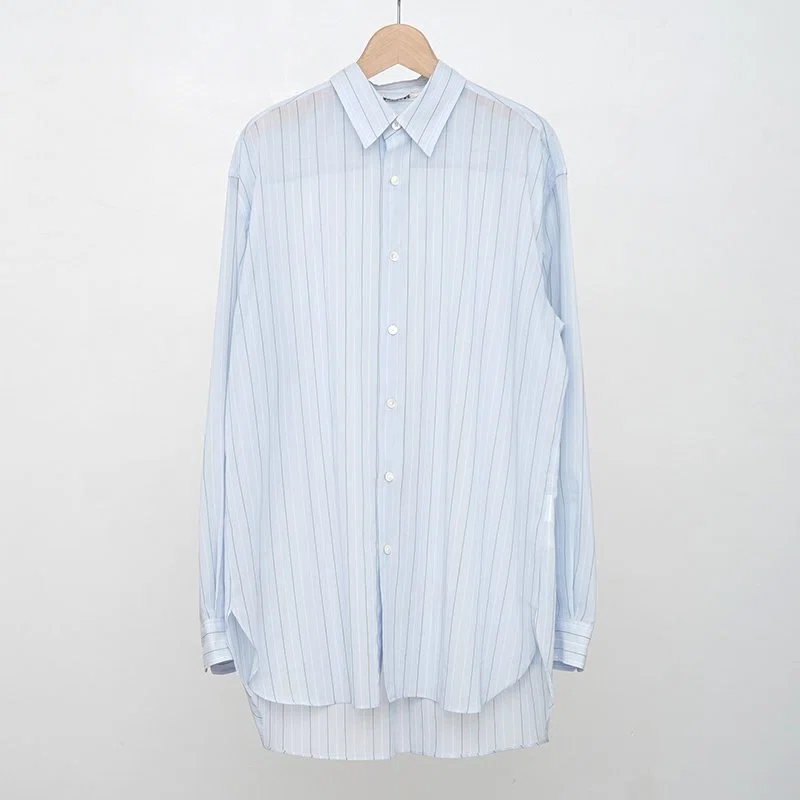 2024 S/S】【AURALEE オーラリー】HARD TWIST FINX ORGANDY STRIPE 