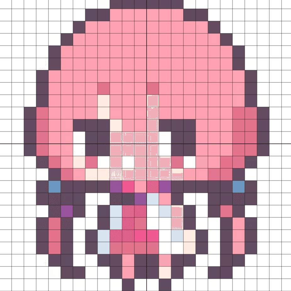 自分のドット絵をビーズで形にしよう！」という会を開催しました