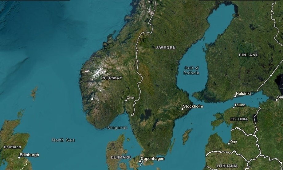 ノルウェー　フィヨルド　地図 ノルウェー（フィヨルド地方）[観光地情報]【北欧一人旅ガイド】