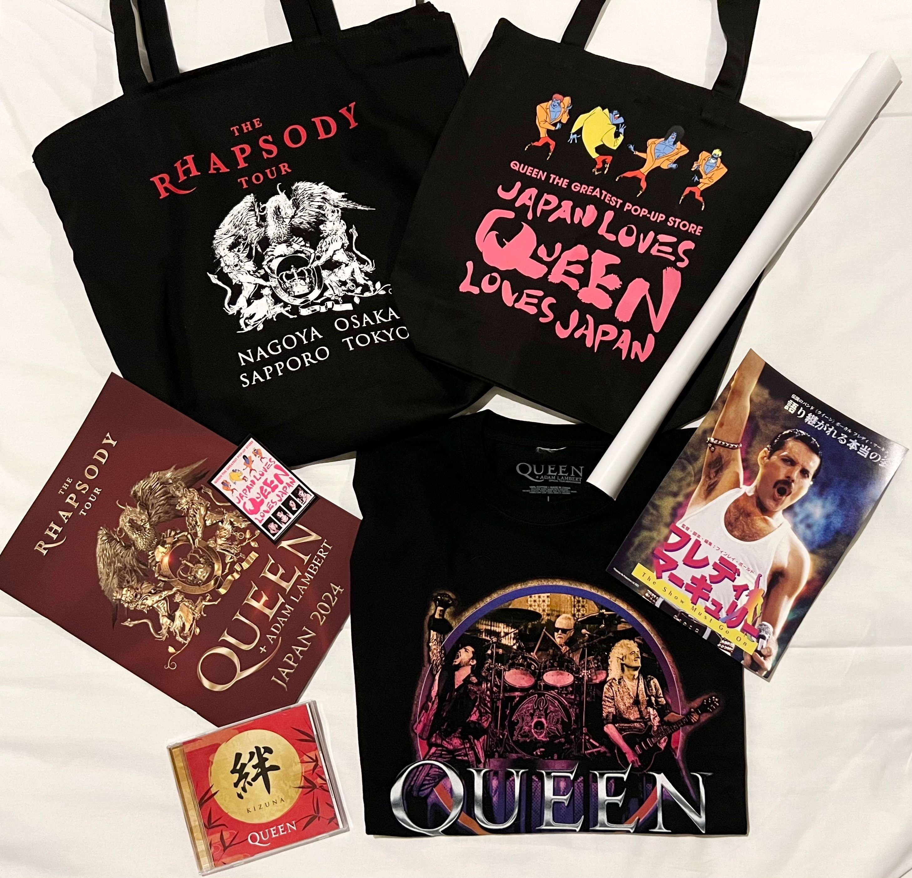 クィーントートバッグ2024ツアー QUEEN◇クイーン◇ ラプソディツアー2024◇トートバッグ - メルカリ