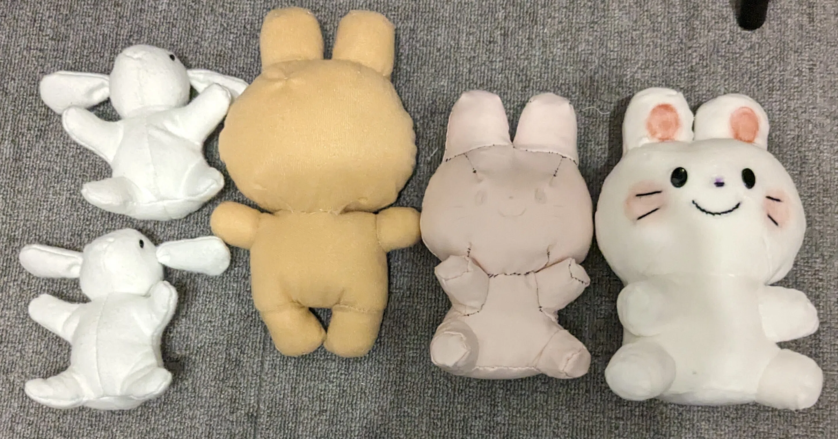 うさぎのぬいぐるみができるまで｜FluffyHopper/ぬいぐるみづくり