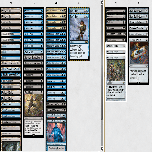 MtGモダン】ライブラリーアウトのちょっとした解説 Part18 2024年1月の