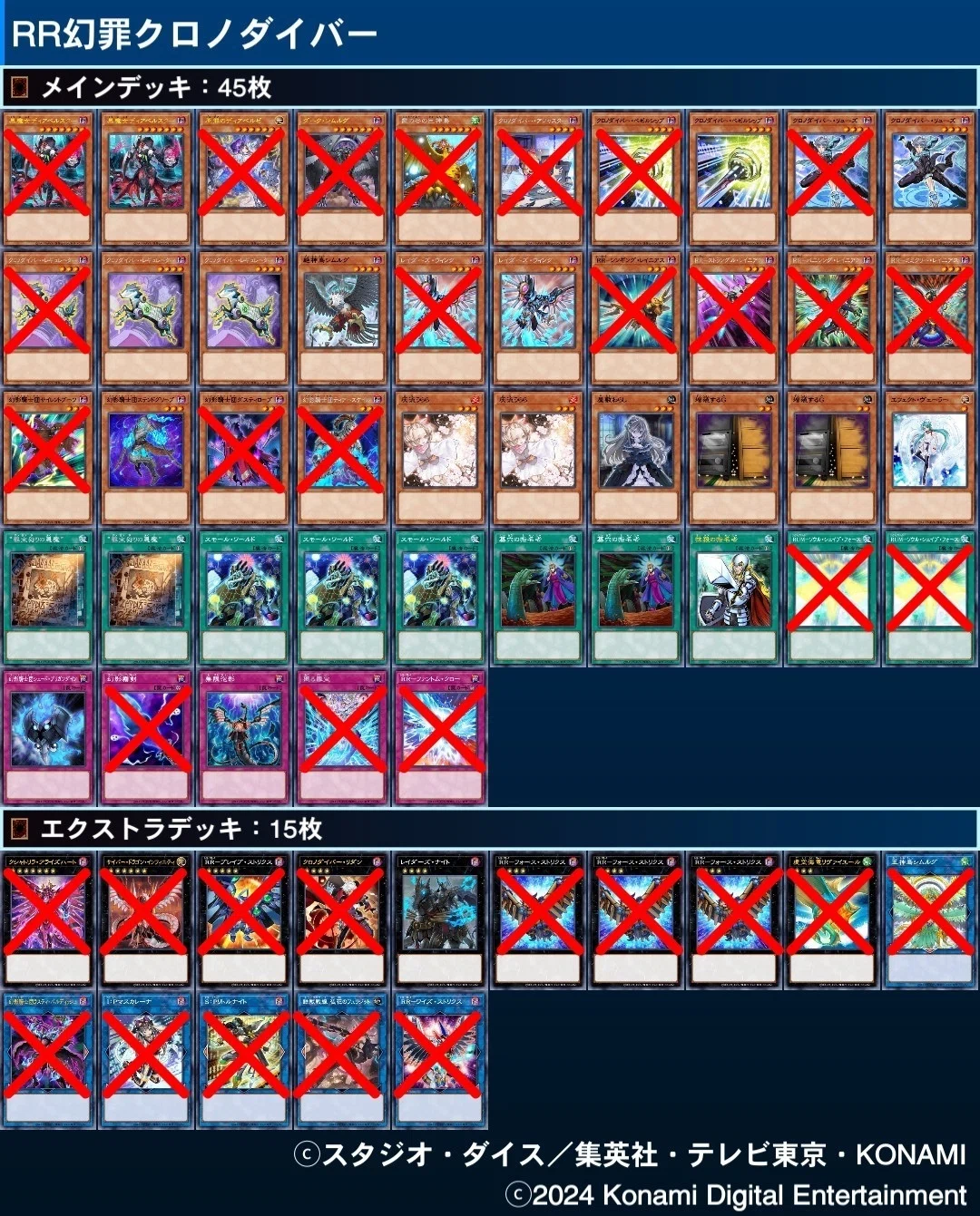 クロノダイバー+RR+幻影騎士団+??=…｜Zexeed
