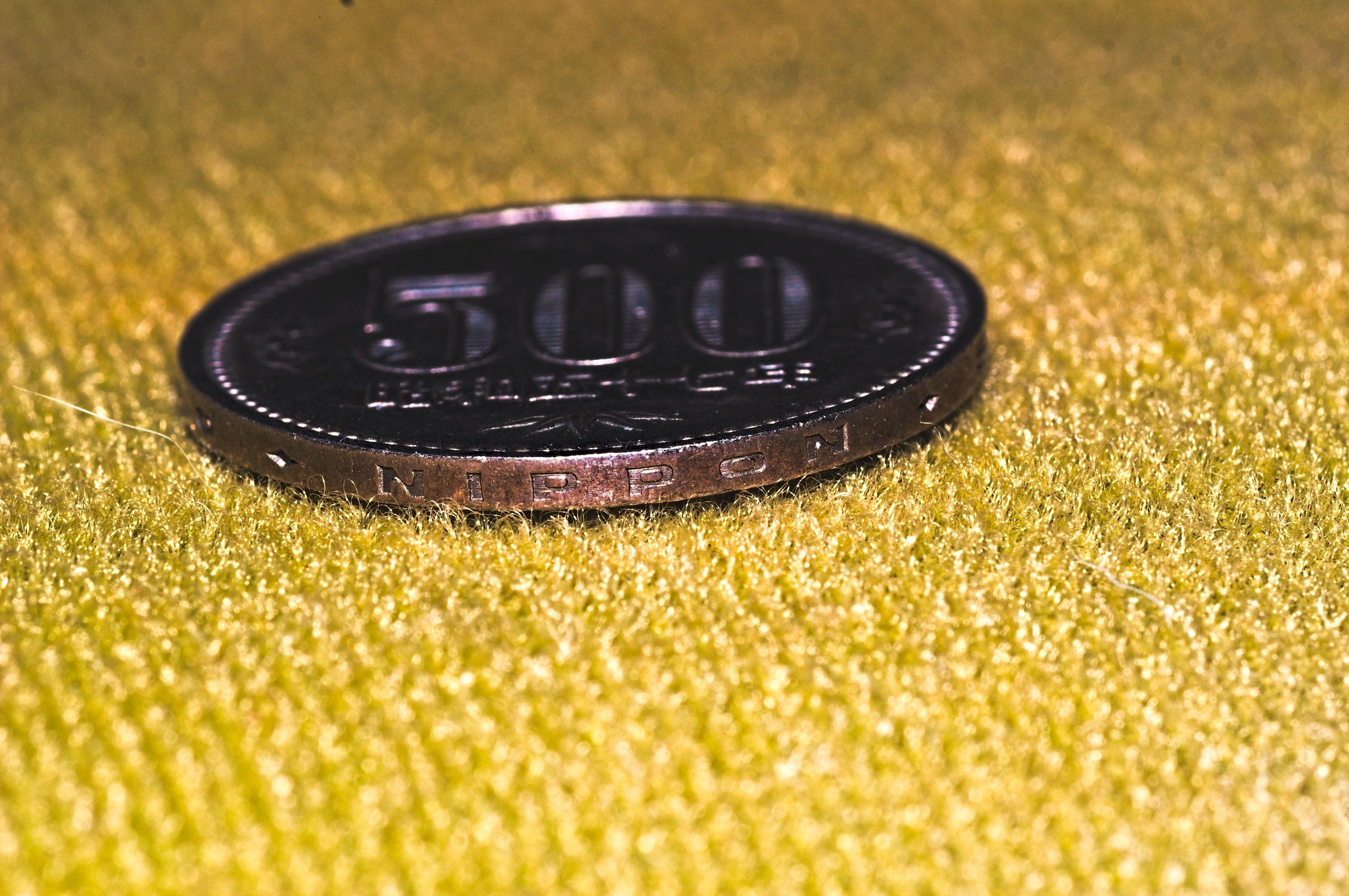 日本 500硬貨 旧型｜600万画素の男