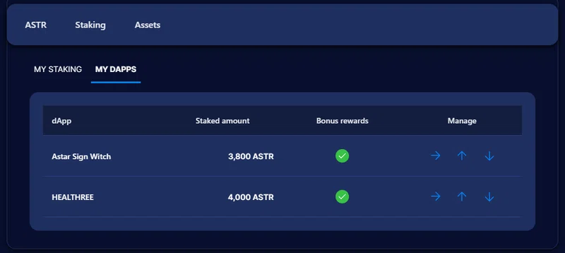 dApp Staking v3 でステーキング｜TKLab | tklab.astr
