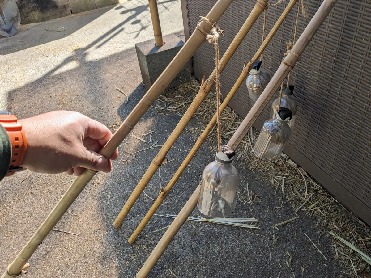 ヒトデの忌避剤を設置しよう|のんびり農園
