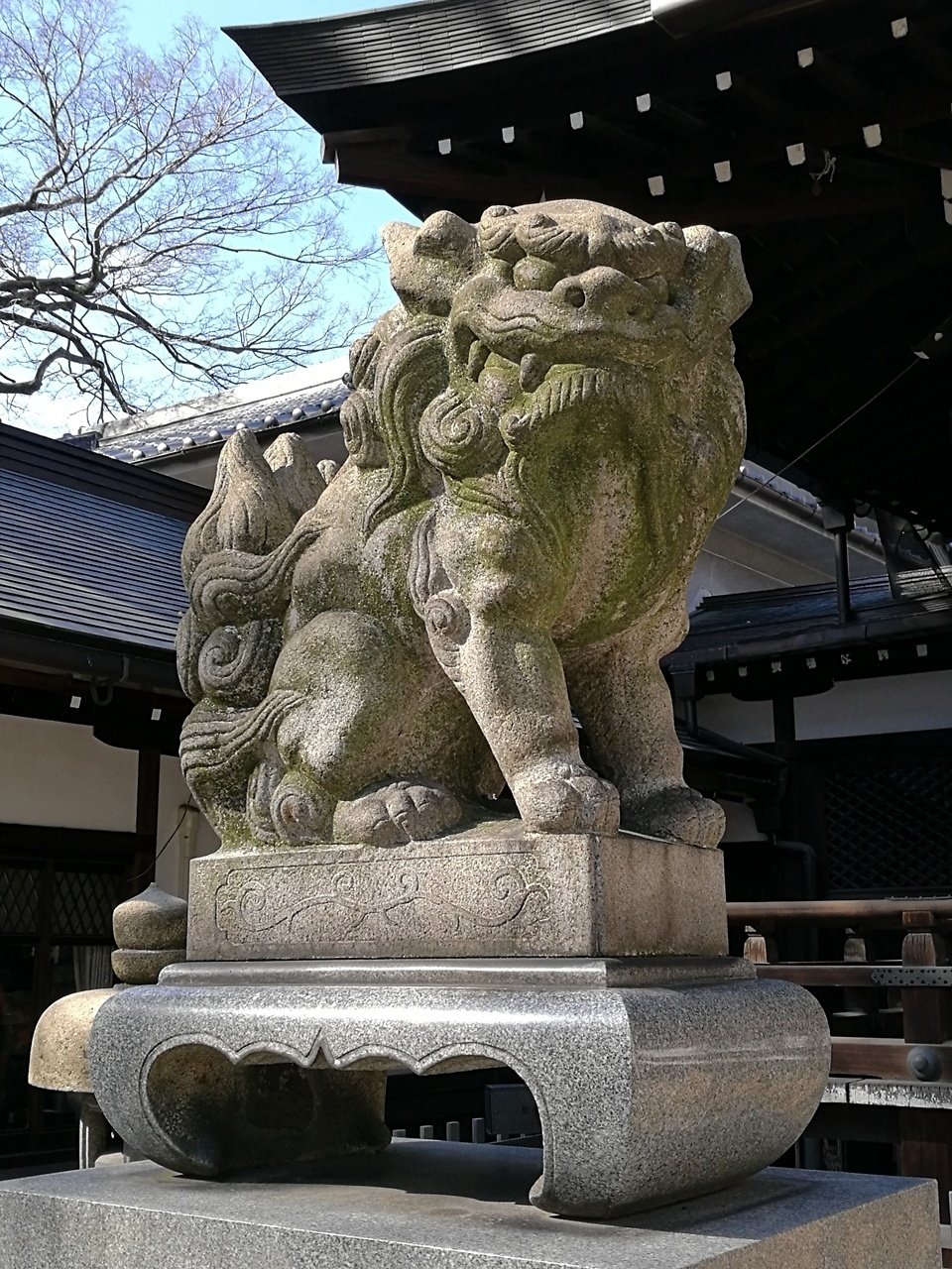 大阪市の神社と狛犬 ⑱生野区 ③御幸森天神宮～頑張りすぎの浪速
