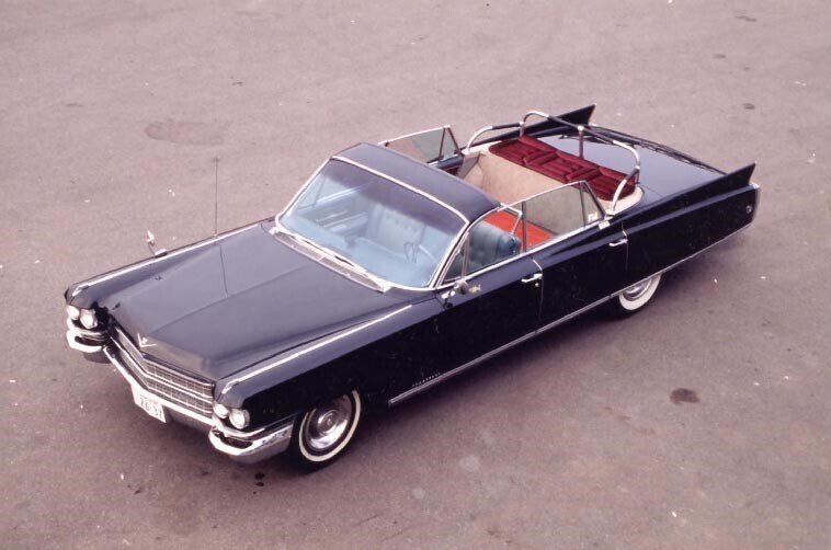1956 キャディラック プレジデント パレードカー 1/24 1/24 Yatming 1956 Cadillac Presidential Parade Car Diecast