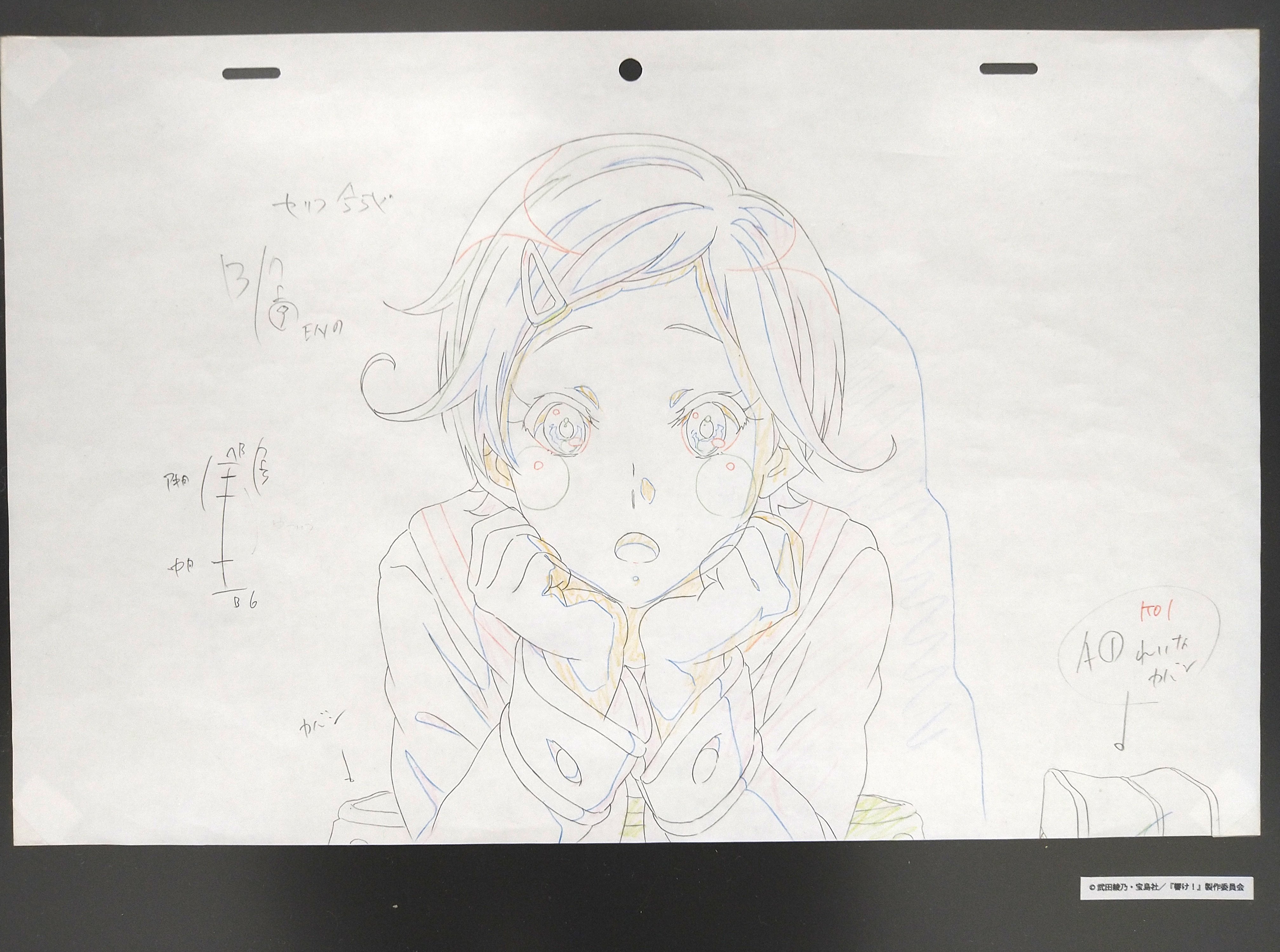 響け！ユーフォニアム　原画集　部員名簿 京都アニメーション 響け!ユーフォニアム2 原画集 -第2楽章