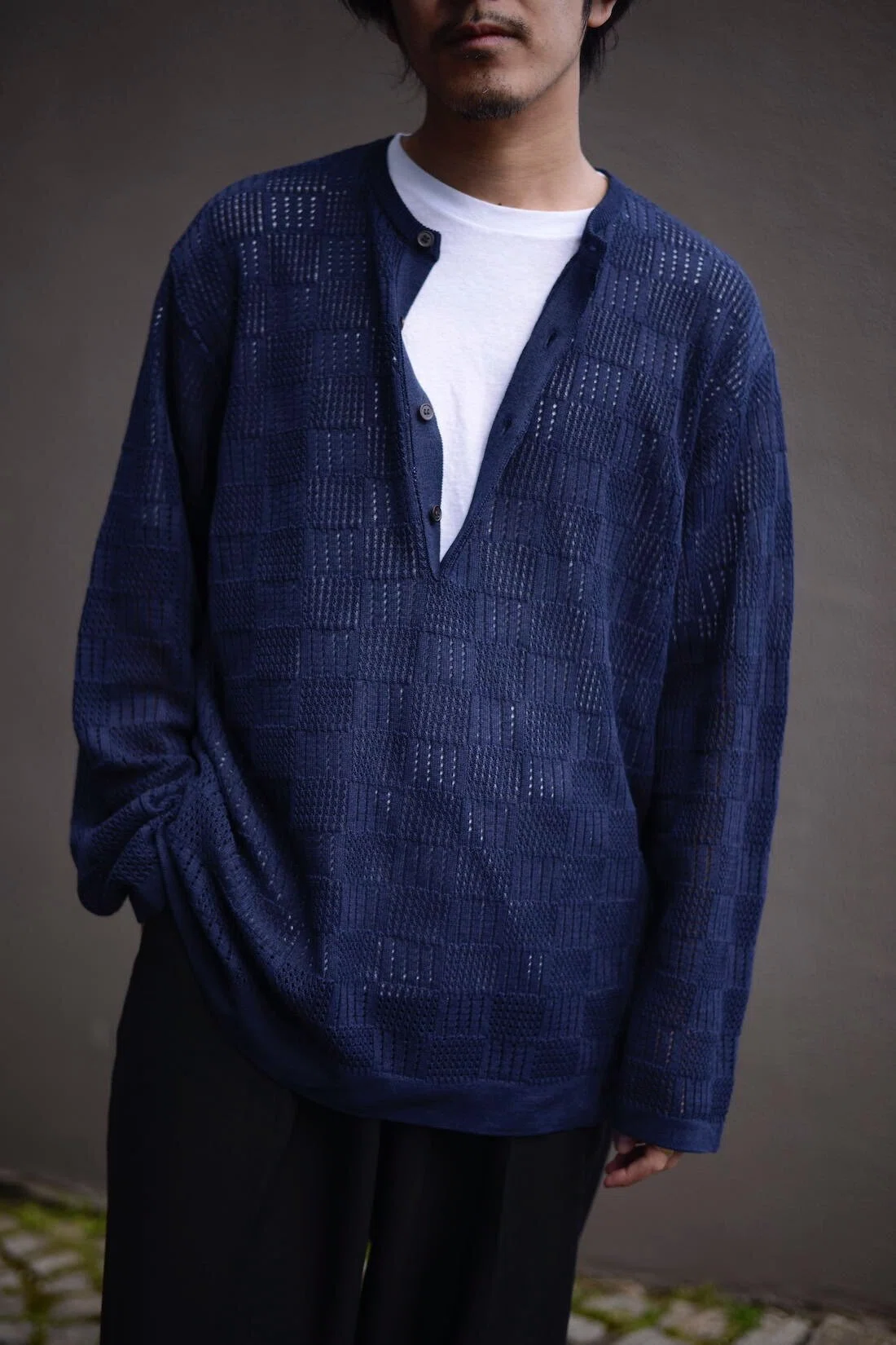 Summer knit″ BATONER for nariwai exclusive｜takuro yamashita