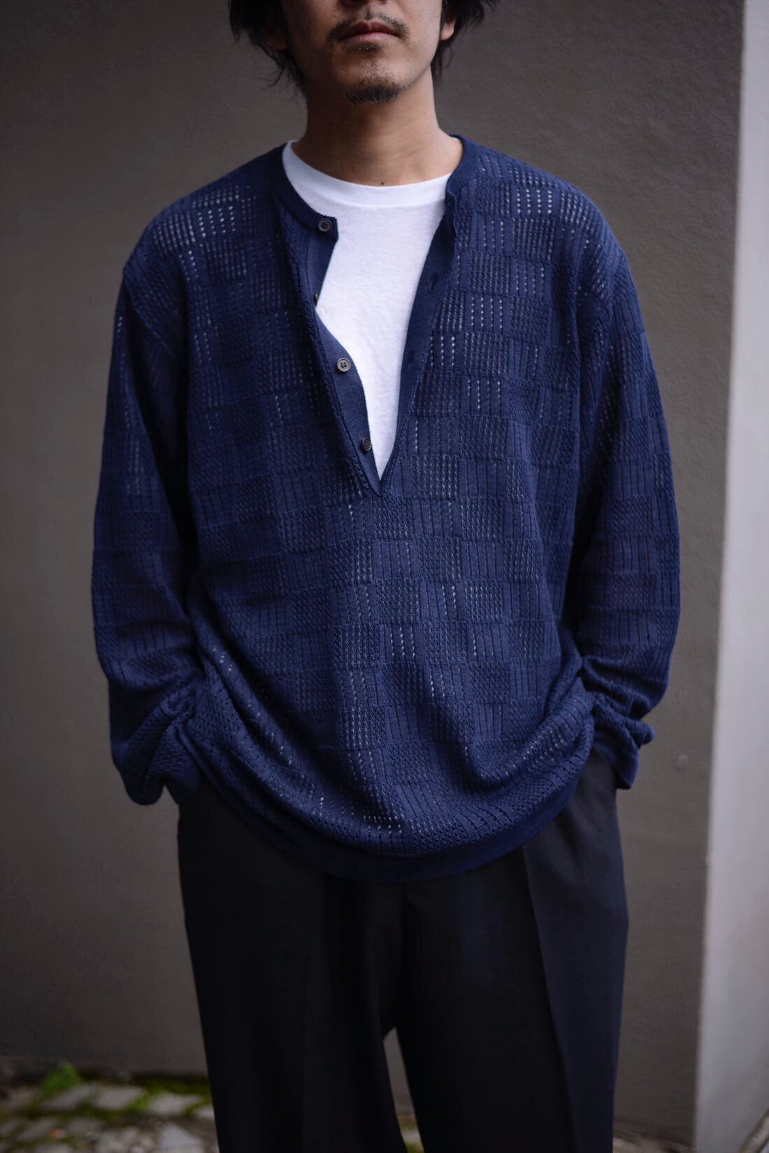 Summer knit″ BATONER for nariwai exclusive｜takuro yamashita