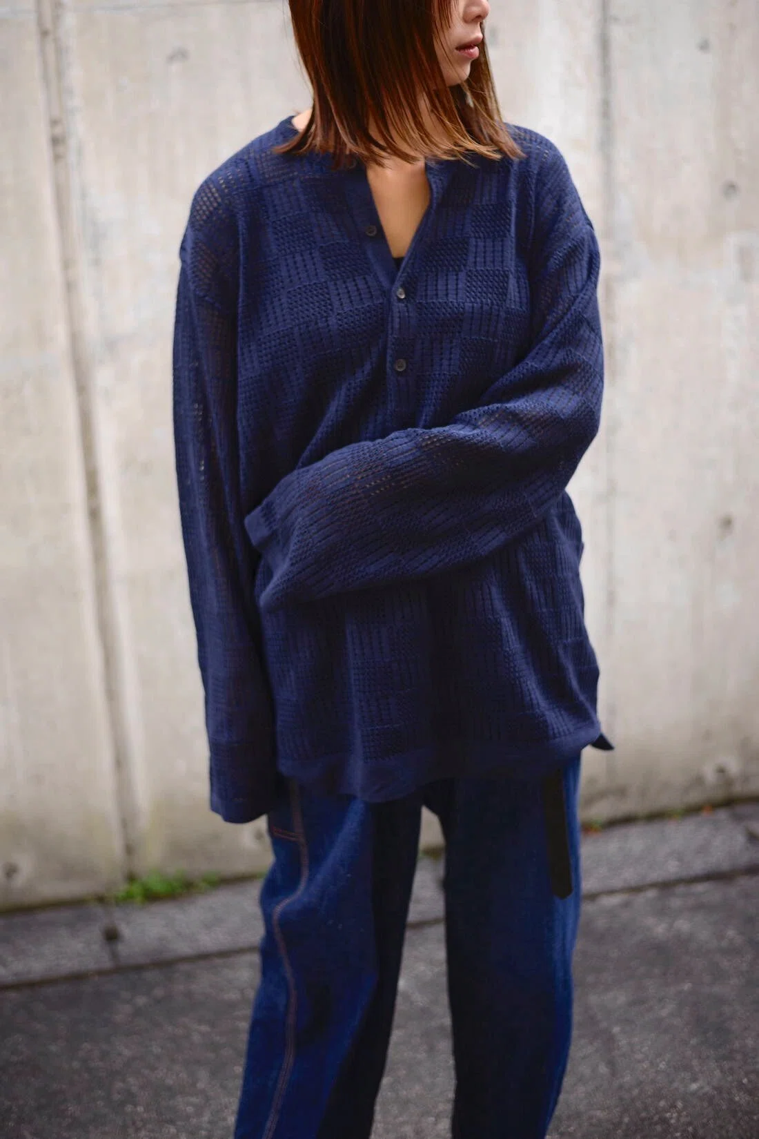 Summer knit″ BATONER for nariwai exclusive｜takuro yamashita