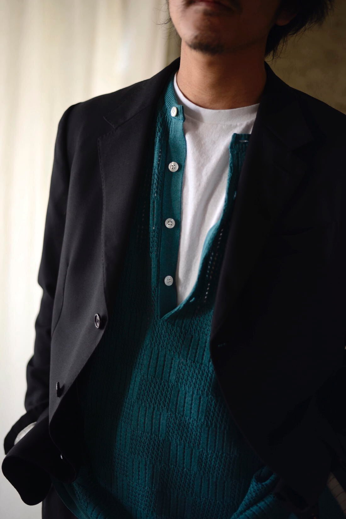 Summer knit″ BATONER for nariwai exclusive|takuro yamashita Summer knit″ BATONER for nariwai exclusive|takuro yamashita