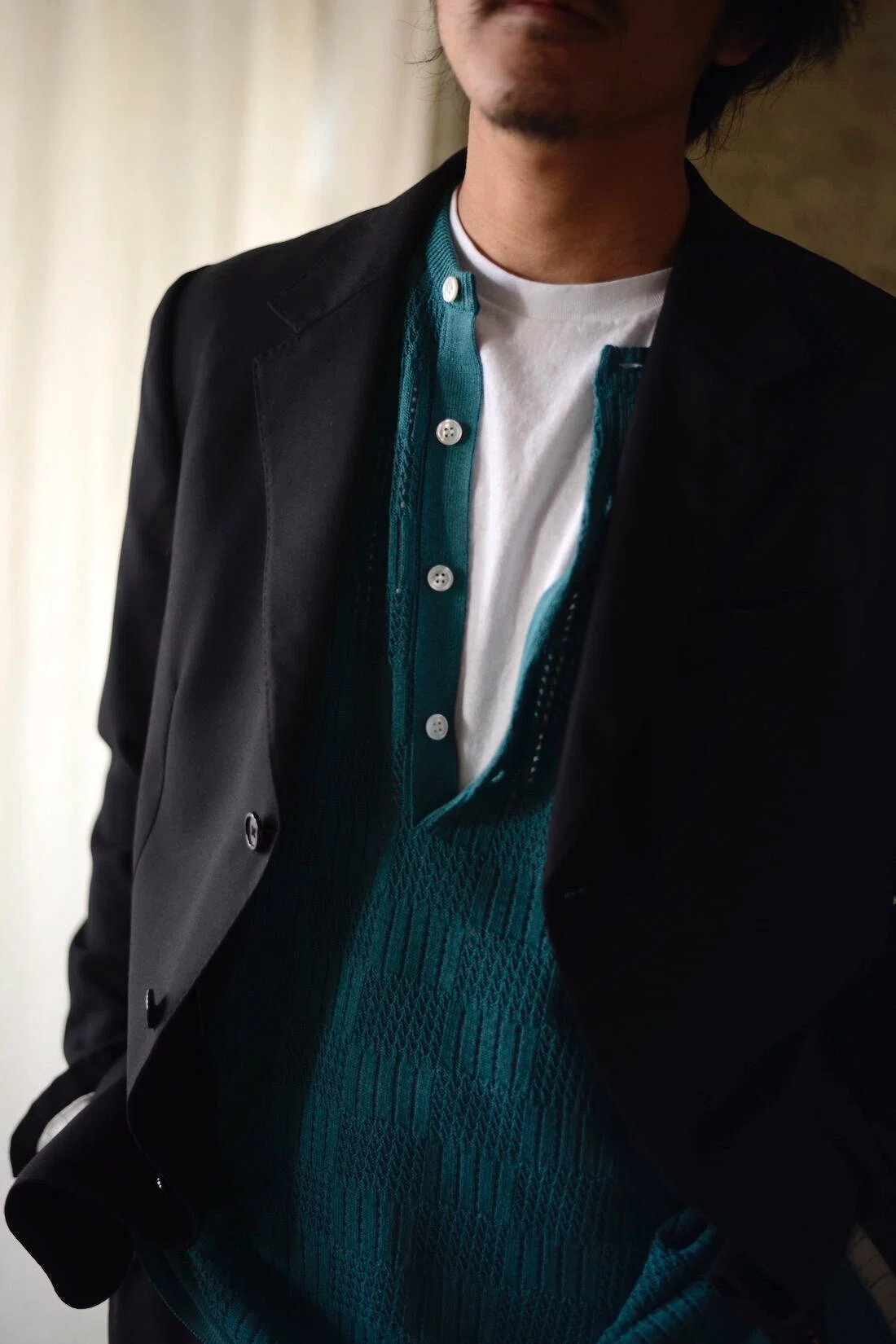 Summer knit″ BATONER for nariwai exclusive｜takuro yamashita