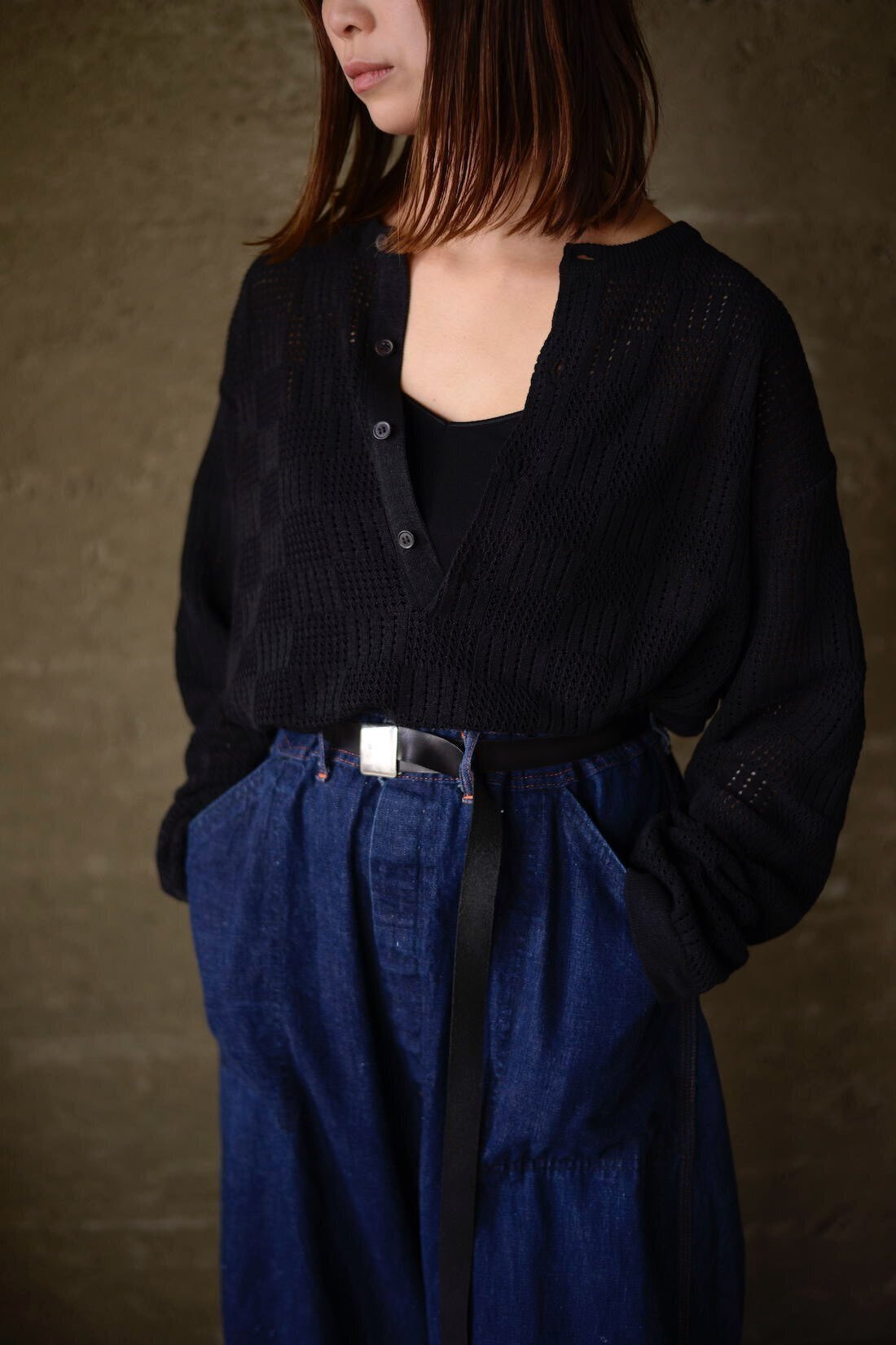 Summer knit″ BATONER for nariwai exclusive｜takuro yamashita