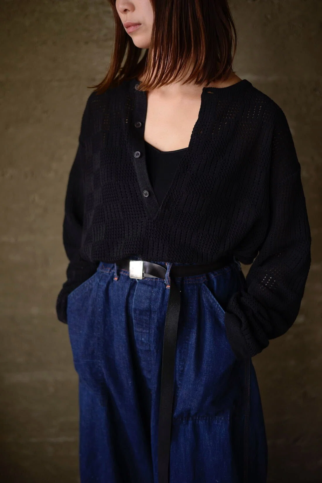 Summer knit″ BATONER for nariwai exclusive｜takuro yamashita