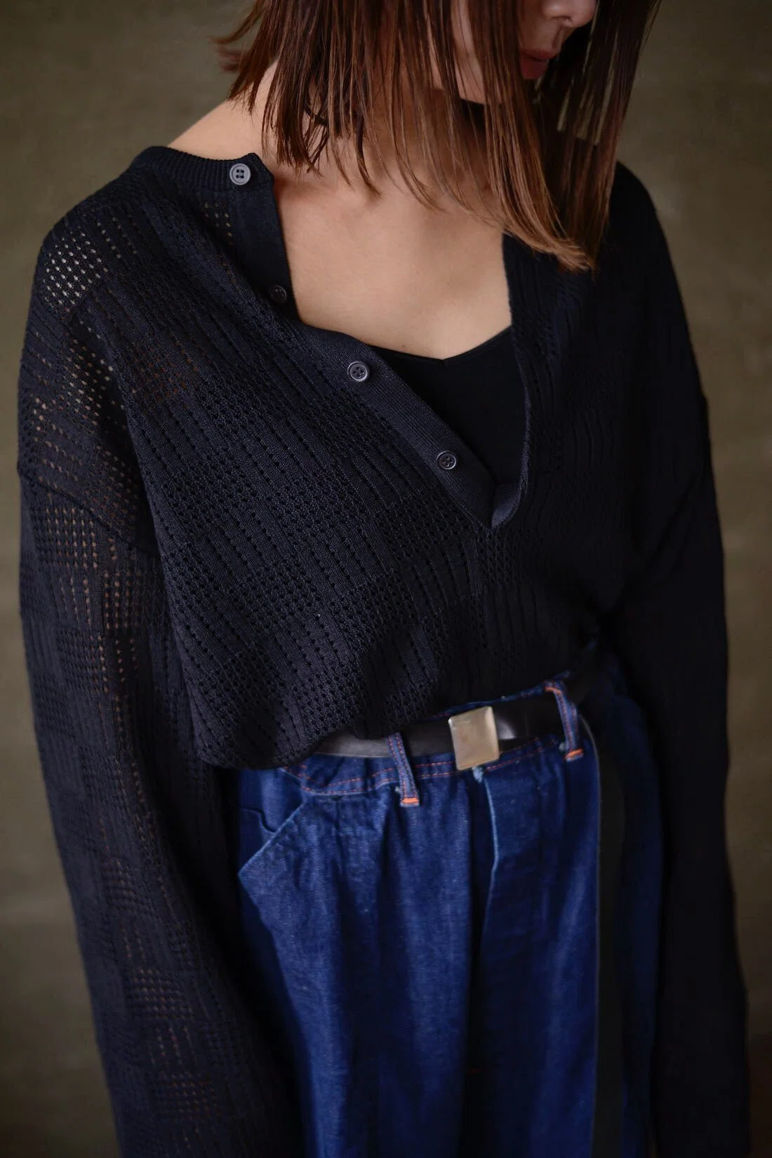 Summer knit″ BATONER for nariwai exclusive｜takuro yamashita
