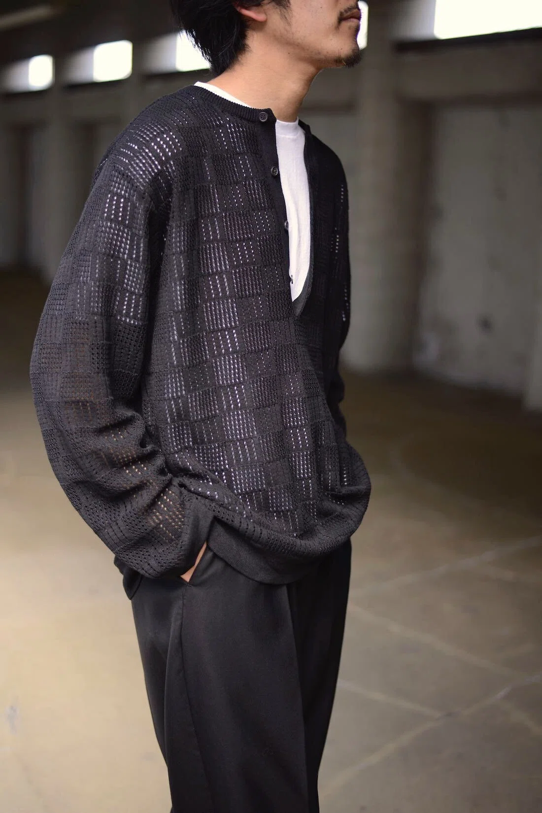 Summer knit″ BATONER for nariwai exclusive｜takuro yamashita