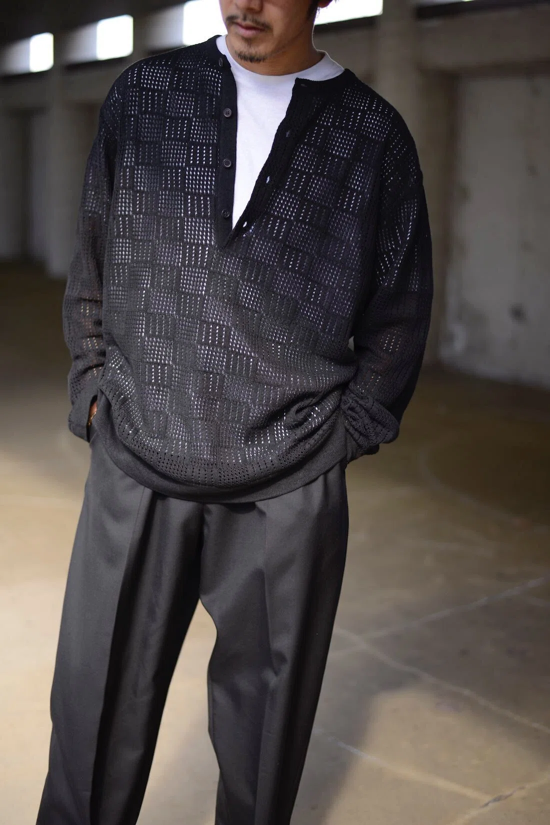 Summer knit″ BATONER for nariwai exclusive｜takuro yamashita