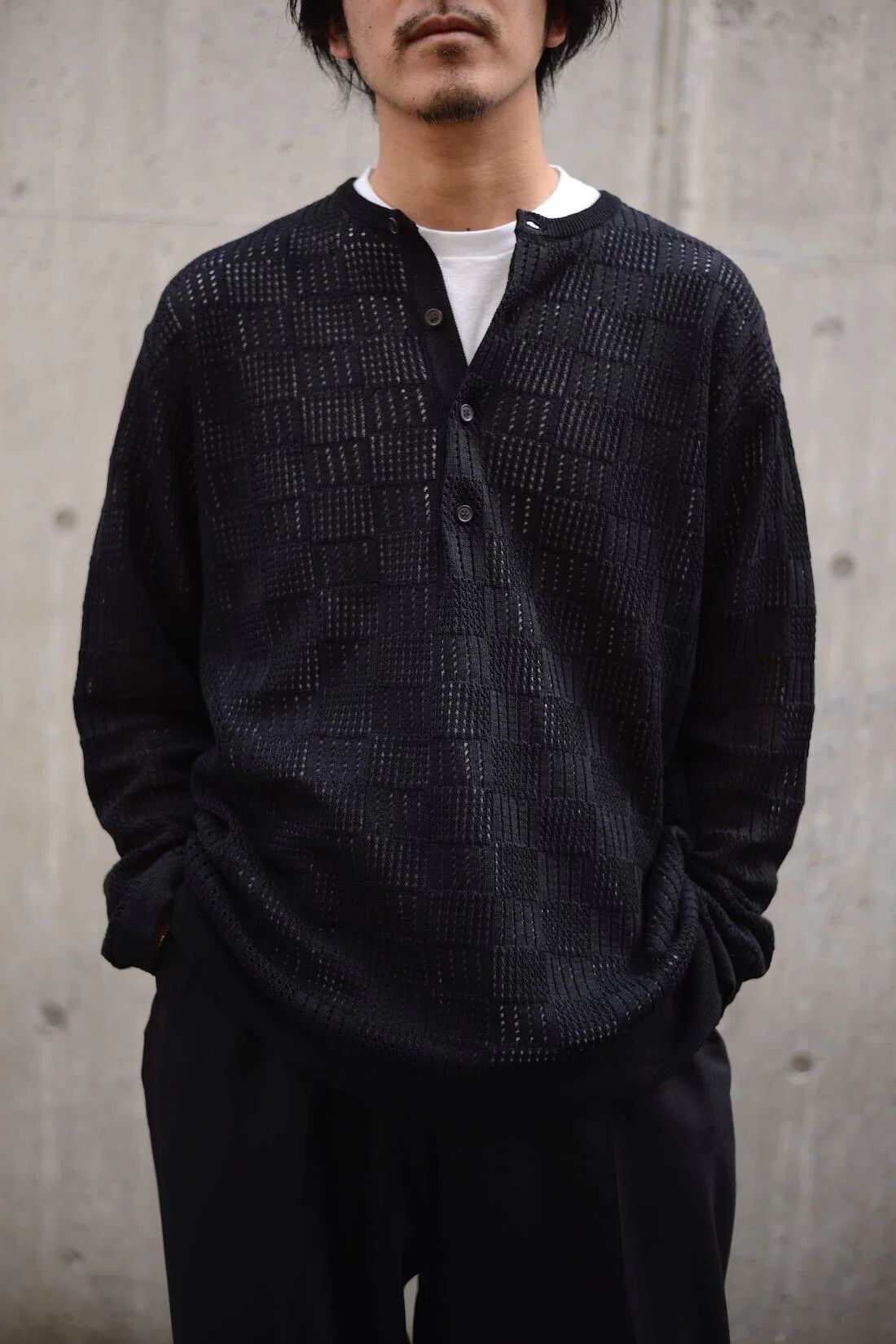 Summer knit″ BATONER for nariwai exclusive｜takuro yamashita