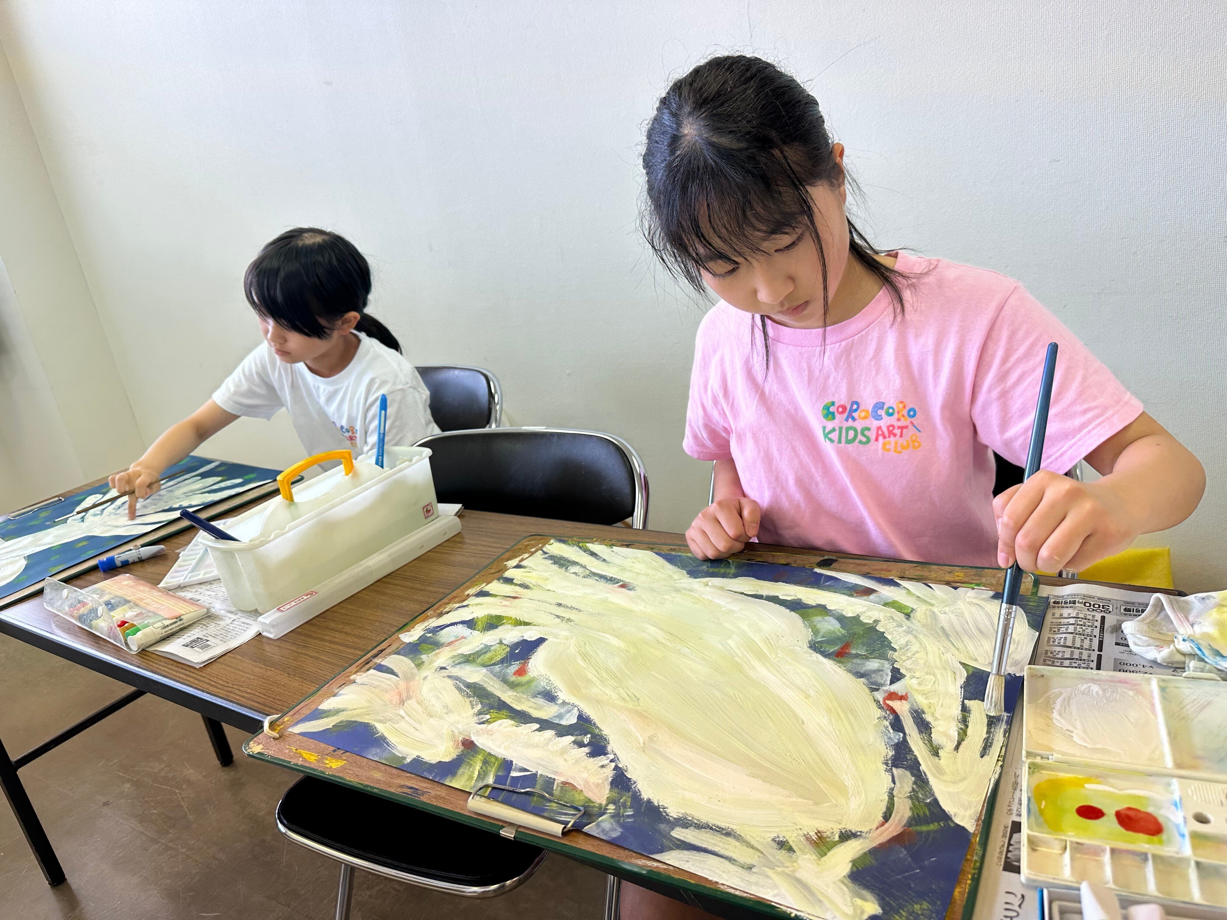 アート徒然草②保育園 絵画研修/ はじめての絵の具編｜ogata nozomi