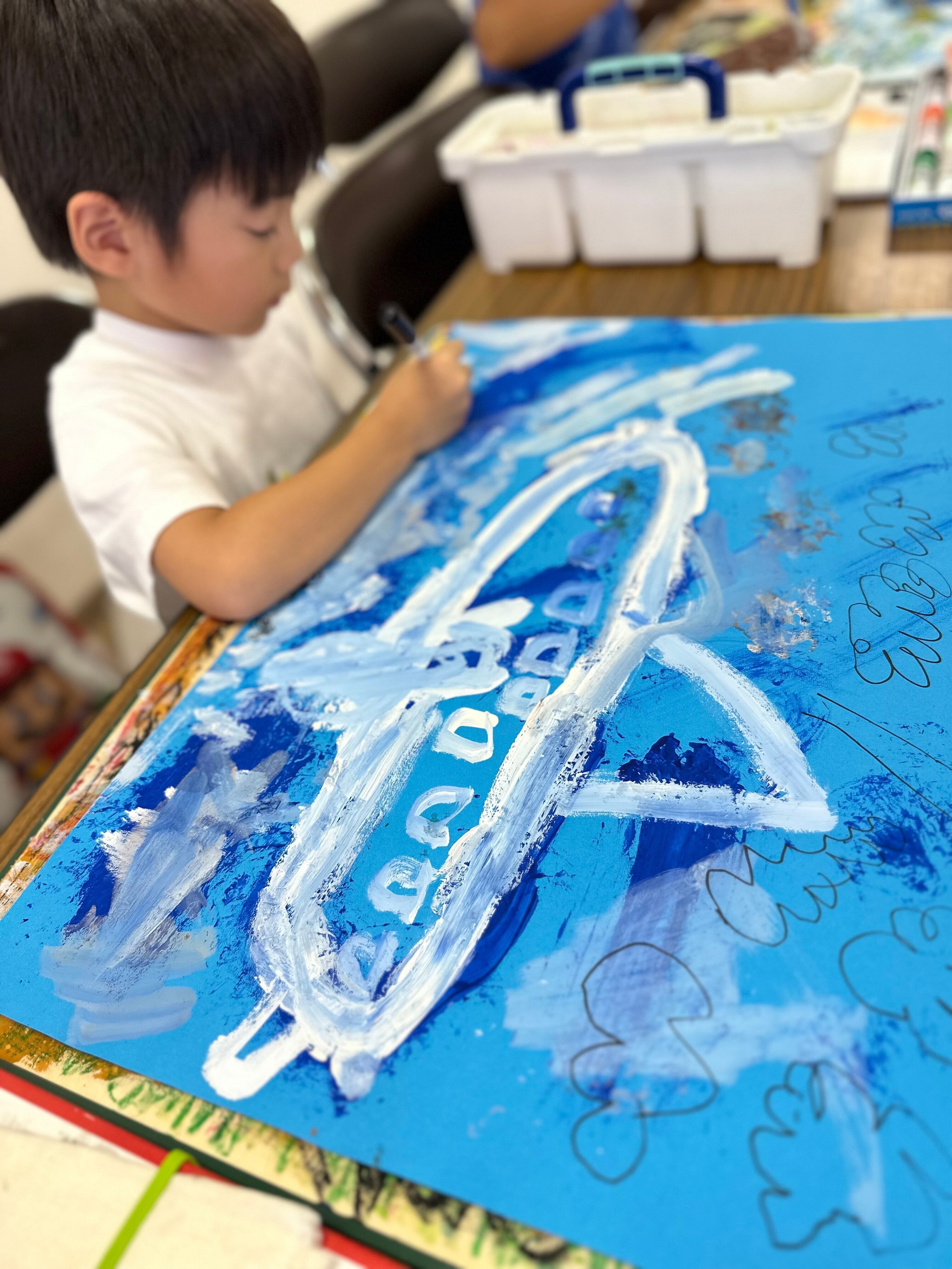 アート徒然草②保育園 絵画研修/ はじめての絵の具編｜ogata nozomi