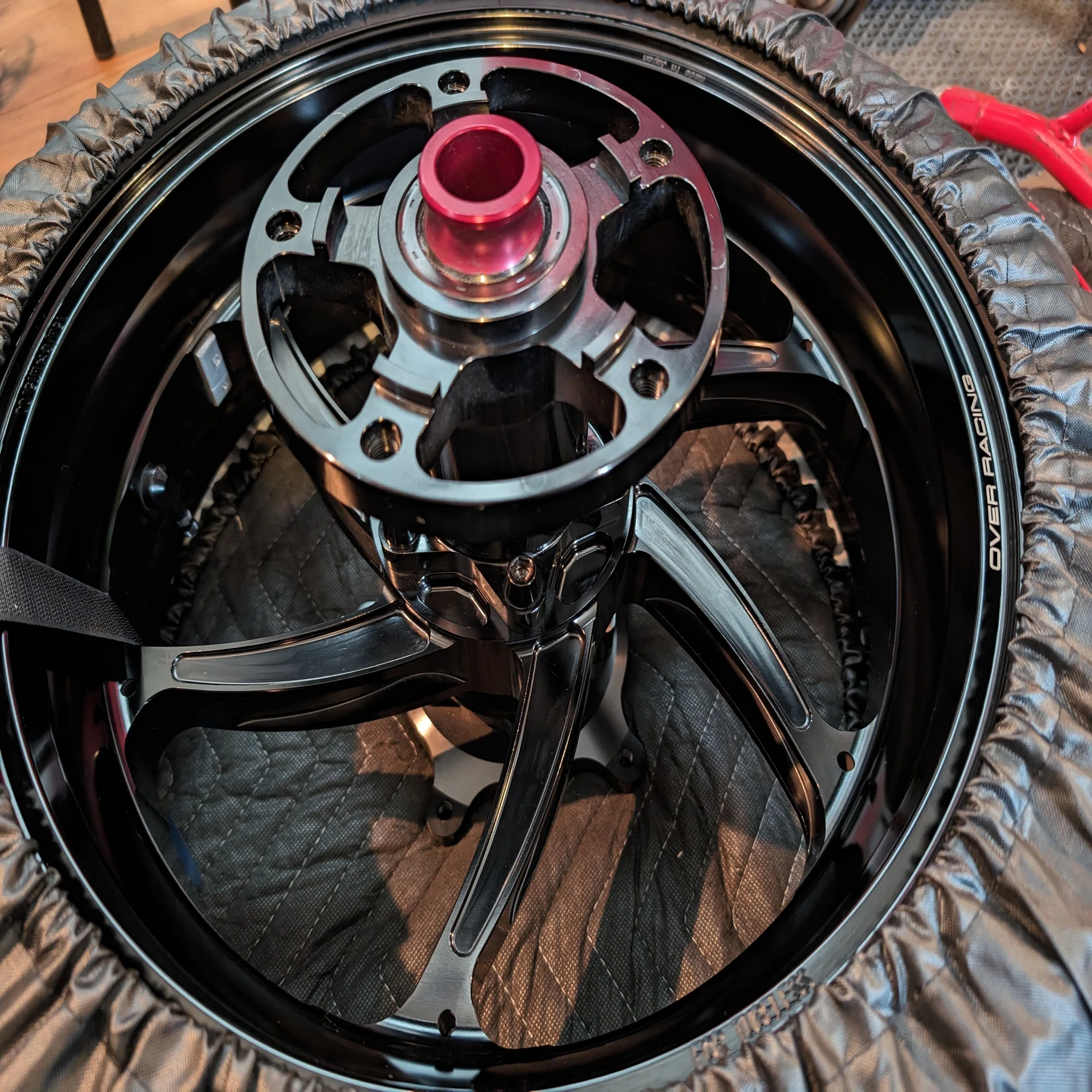 TMAX530SXホイール交換｜Re:TMAXとボク
