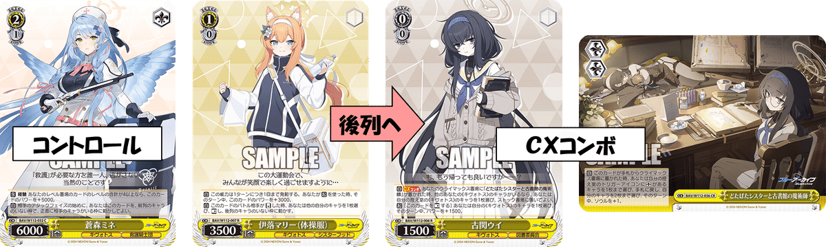 デッキ まとめ売り』ブルアカ 赤緑ヒナ軸 透明スリーブ付き