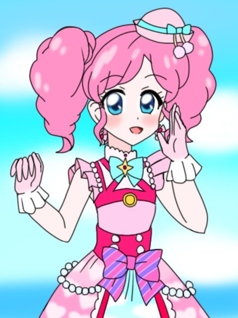 アイカツ！ 天羽まどか アニオン マグバッジ 駿河屋 -<中古>天羽まどか 「アイカツ!シリーズ×アニON STATION