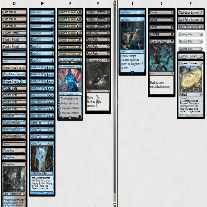 MtGモダン】ライブラリーアウトのちょっとした解説 Part18 2024年1月の