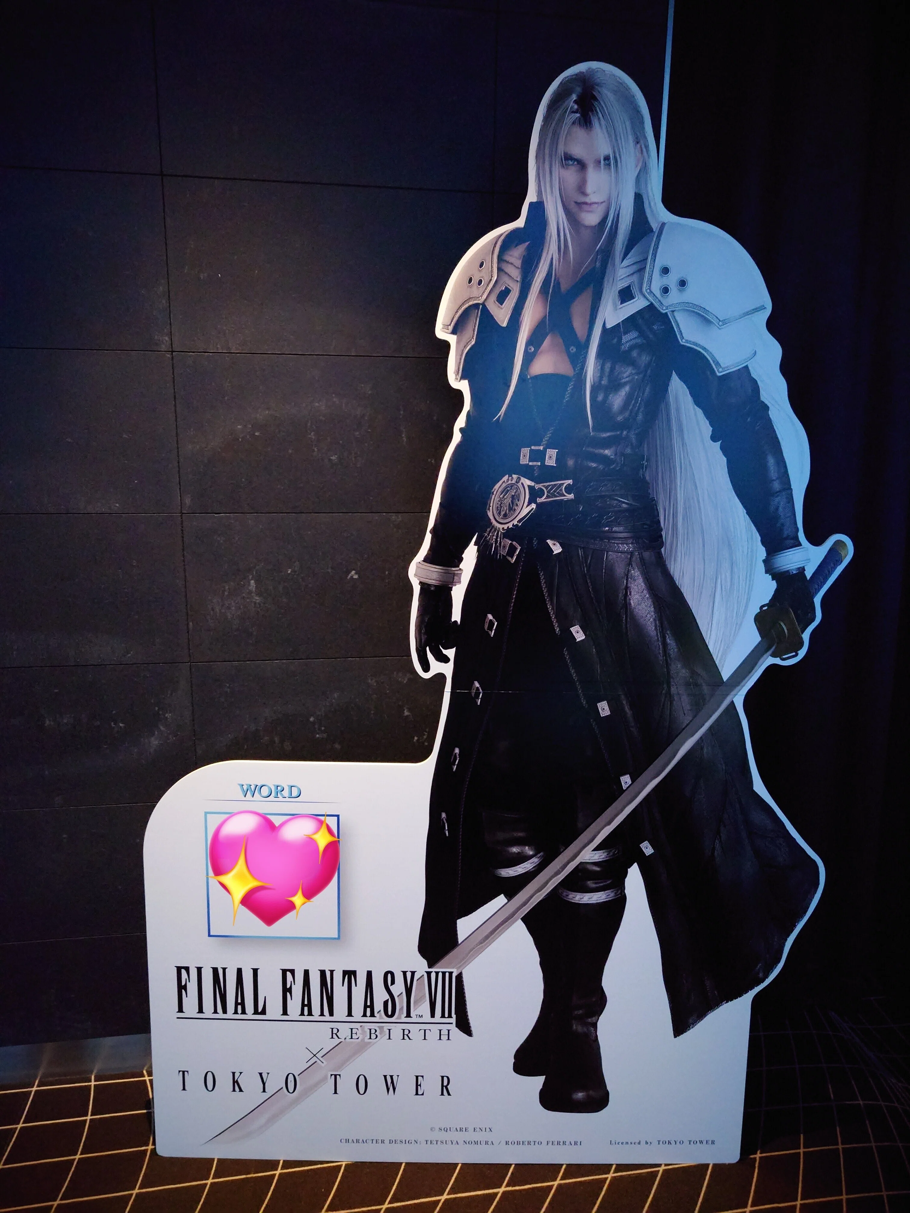 販売人気商品 FF7リバース x 東京タワー セフィロス ティファ 【公式通販】
