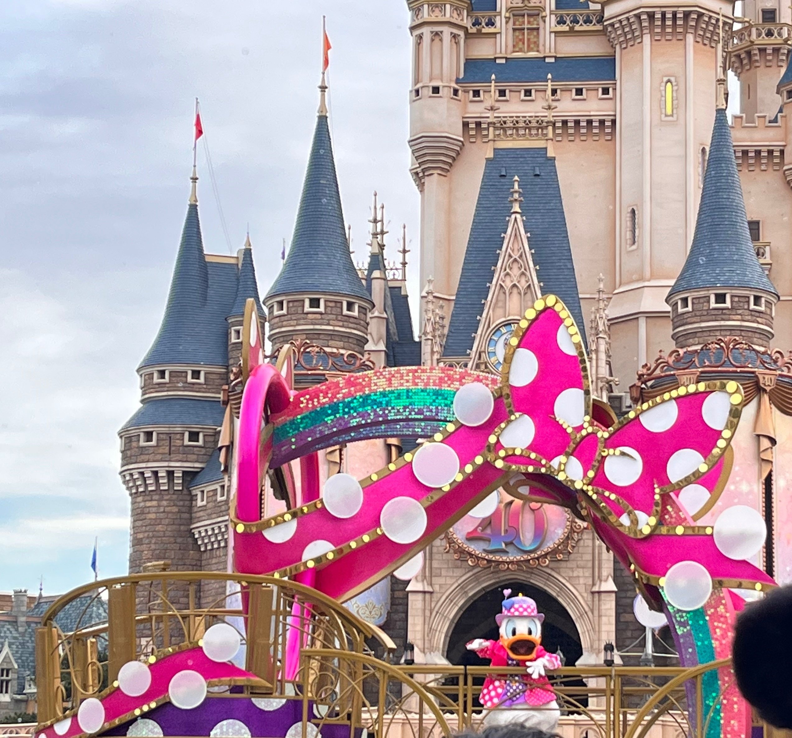 ミニーのファンダーランドを城前で見てきたよ｜ぷるロケ