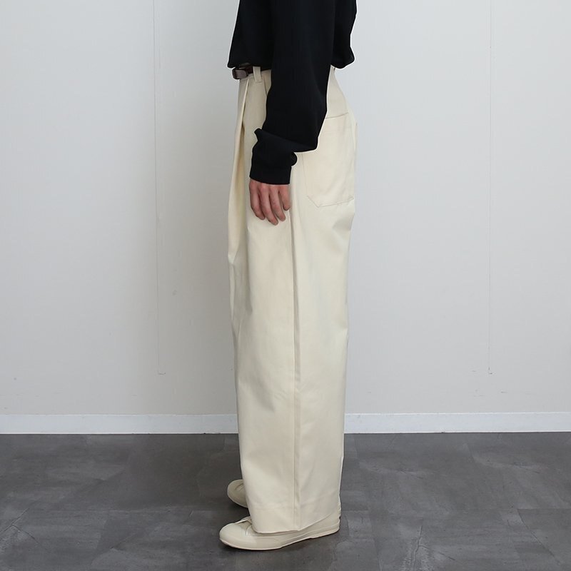 ワイドパンツの火付け役【STUDIO NICHOLSON スタジオニコルソン】CONTINUITY - PANTS - DEEP PLEAT  VOLUME PANT｜THIRTY' THIRTY'