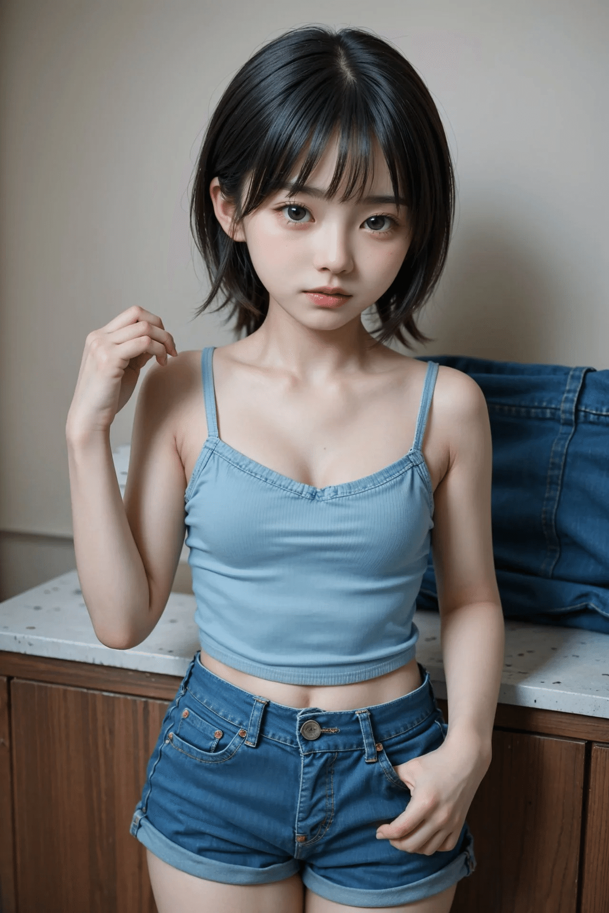 少女 貧乳   StableDiffusionおすすめ貧乳モデル9選｜川瀬と遊園地