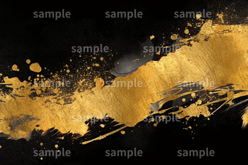 
【オシャレ】「黒×金の和柄」フリー素材3枚セット｜背景・名刺デザイン・アイキャッチ・イメージ画像に
