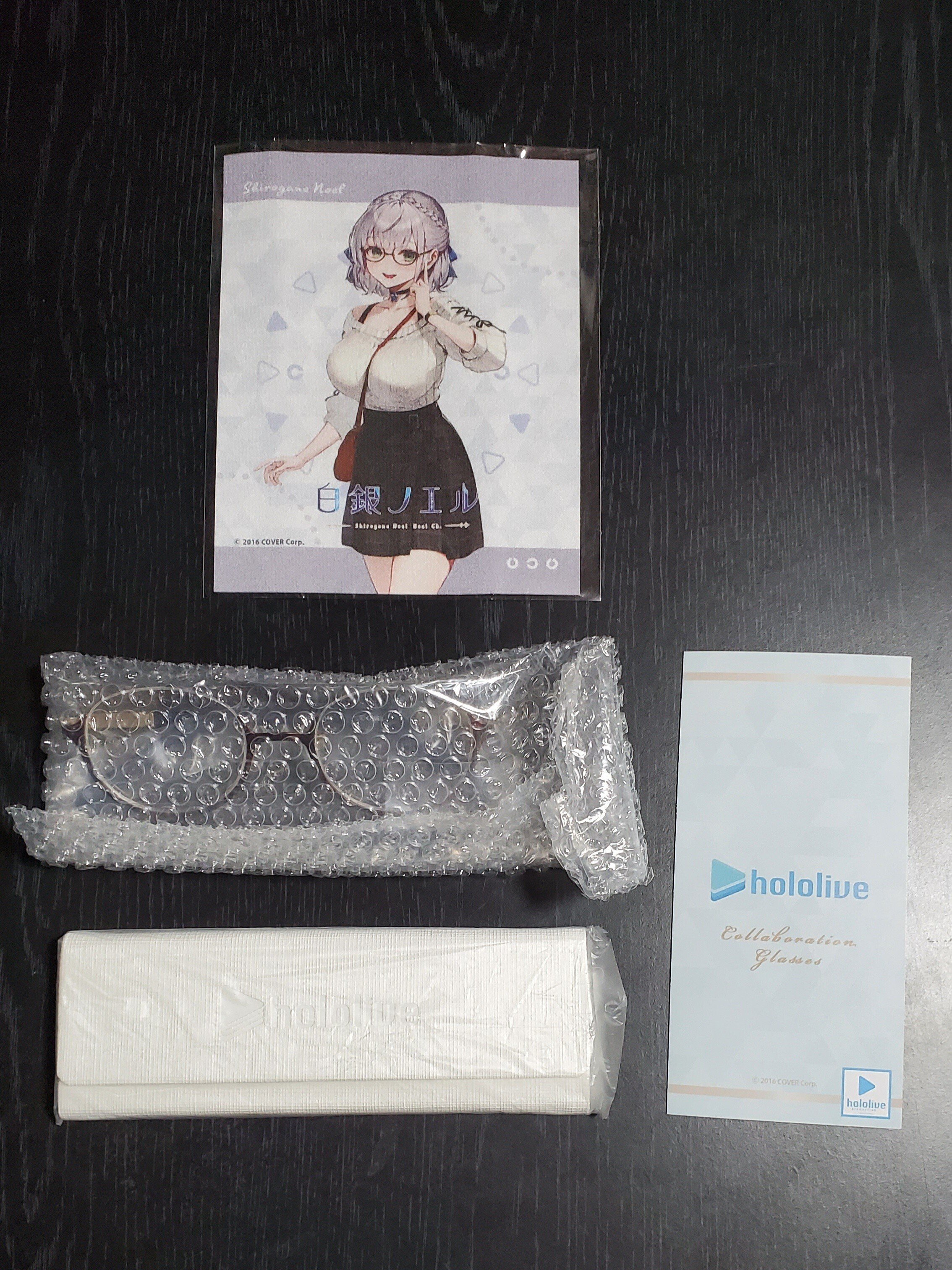 ホロライブ×執事眼鏡 eyemirror 白銀ノエルモデル』到着 ホロライブ×執事眼鏡 eyemirror 白銀ノエルモデル』到着