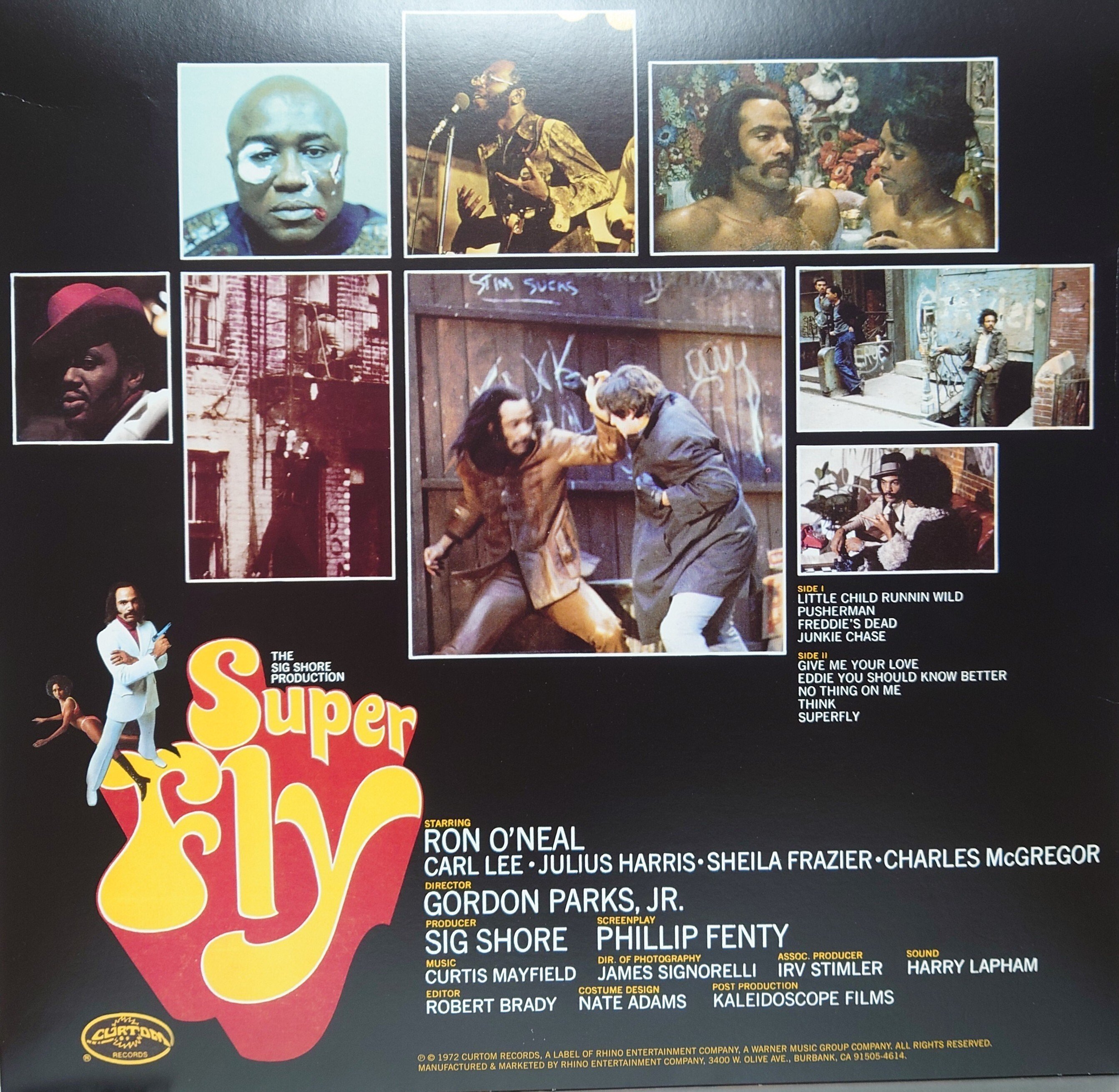 1972年レコード】15)CURTIS MAYFIELD : Super Fly｜ワイバーン