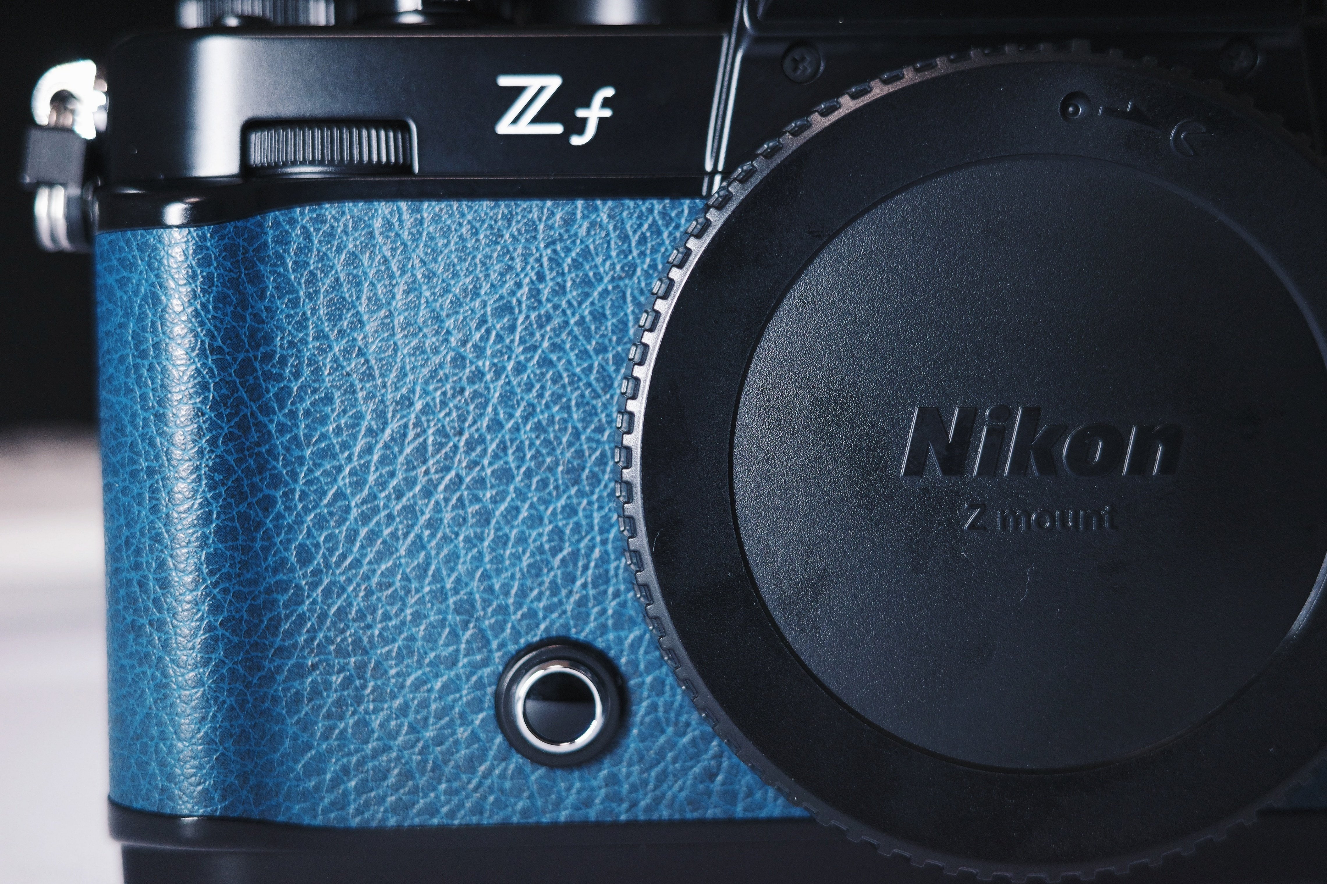 おしゃれにカメラを持つ/NikonZf張替え【インディゴブルー】｜わちゃ