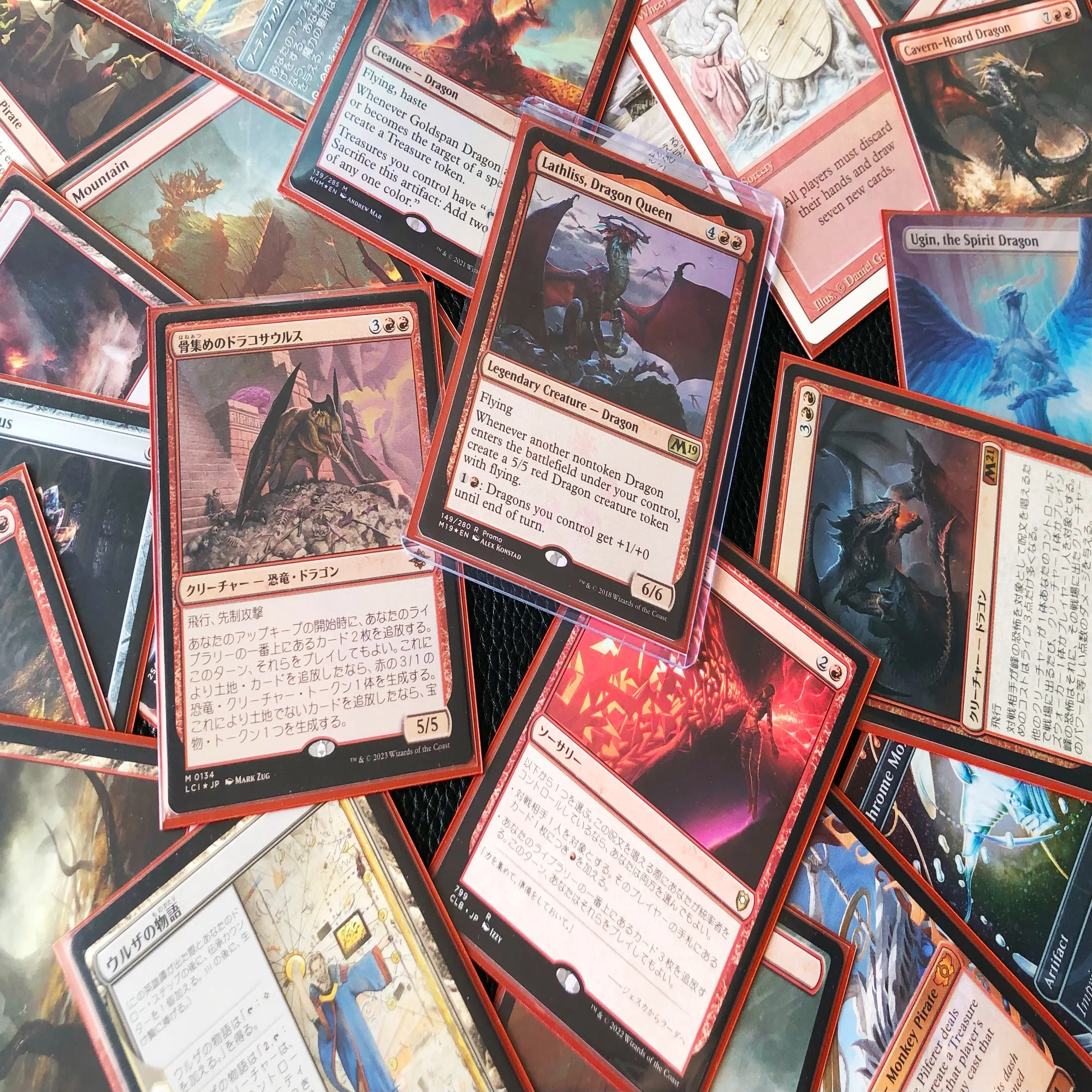 EDH・Lv.3~5】ドラゴンで全てを焼き尽くせ！ 赤単《ドラゴンの女王 