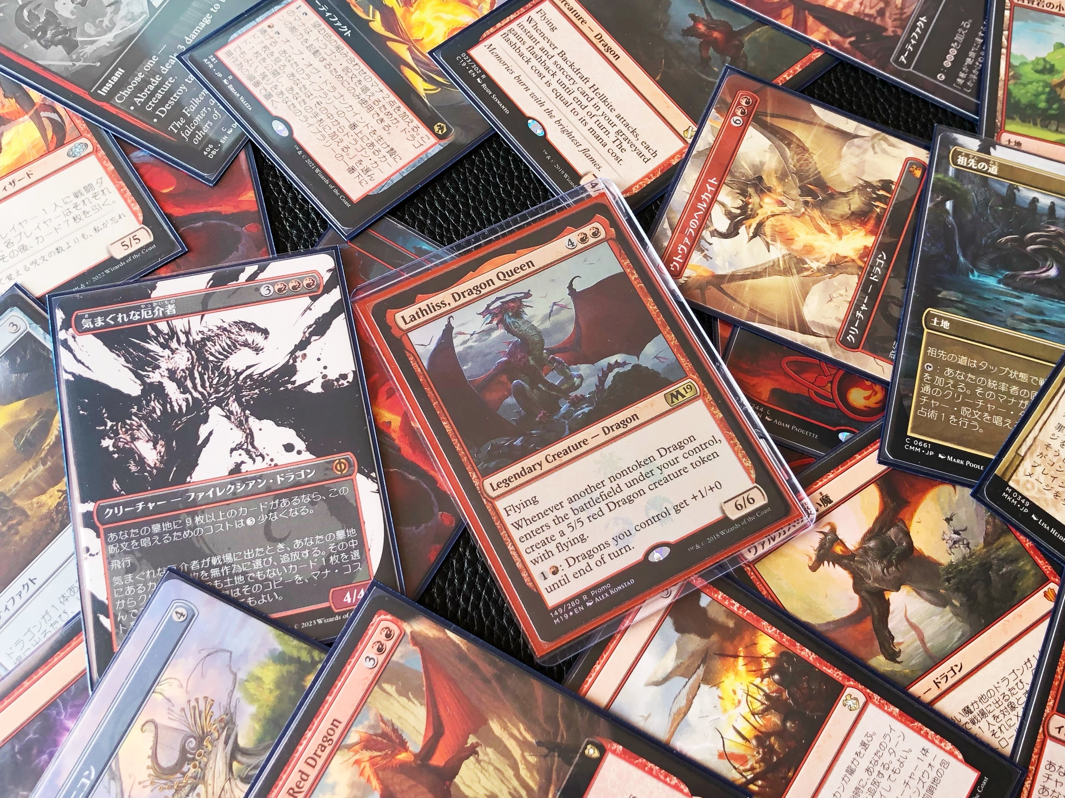 EDH・Lv.3~5】ドラゴンで全てを焼き尽くせ! 赤単《ドラゴンの女王