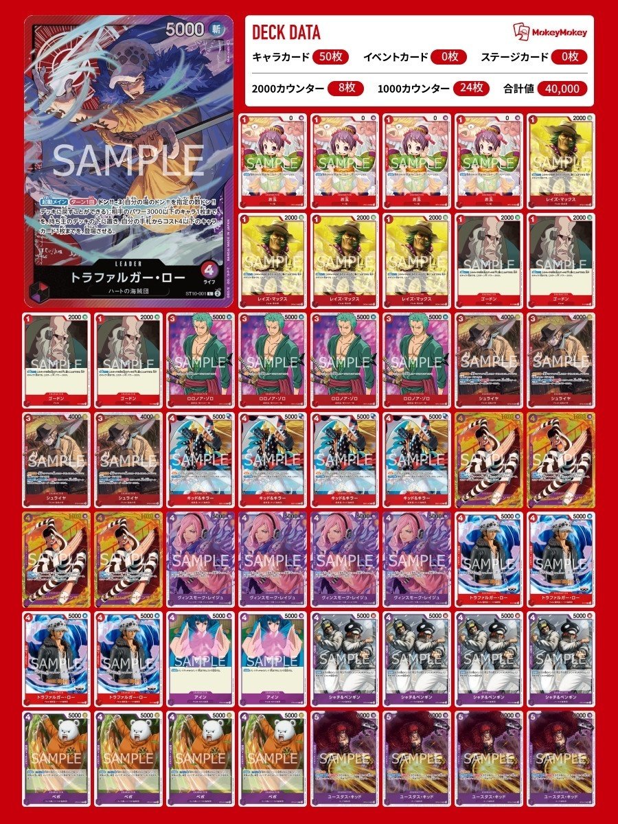 ワンピースカード】赤紫ロー解説【全文無料】｜ばんちき